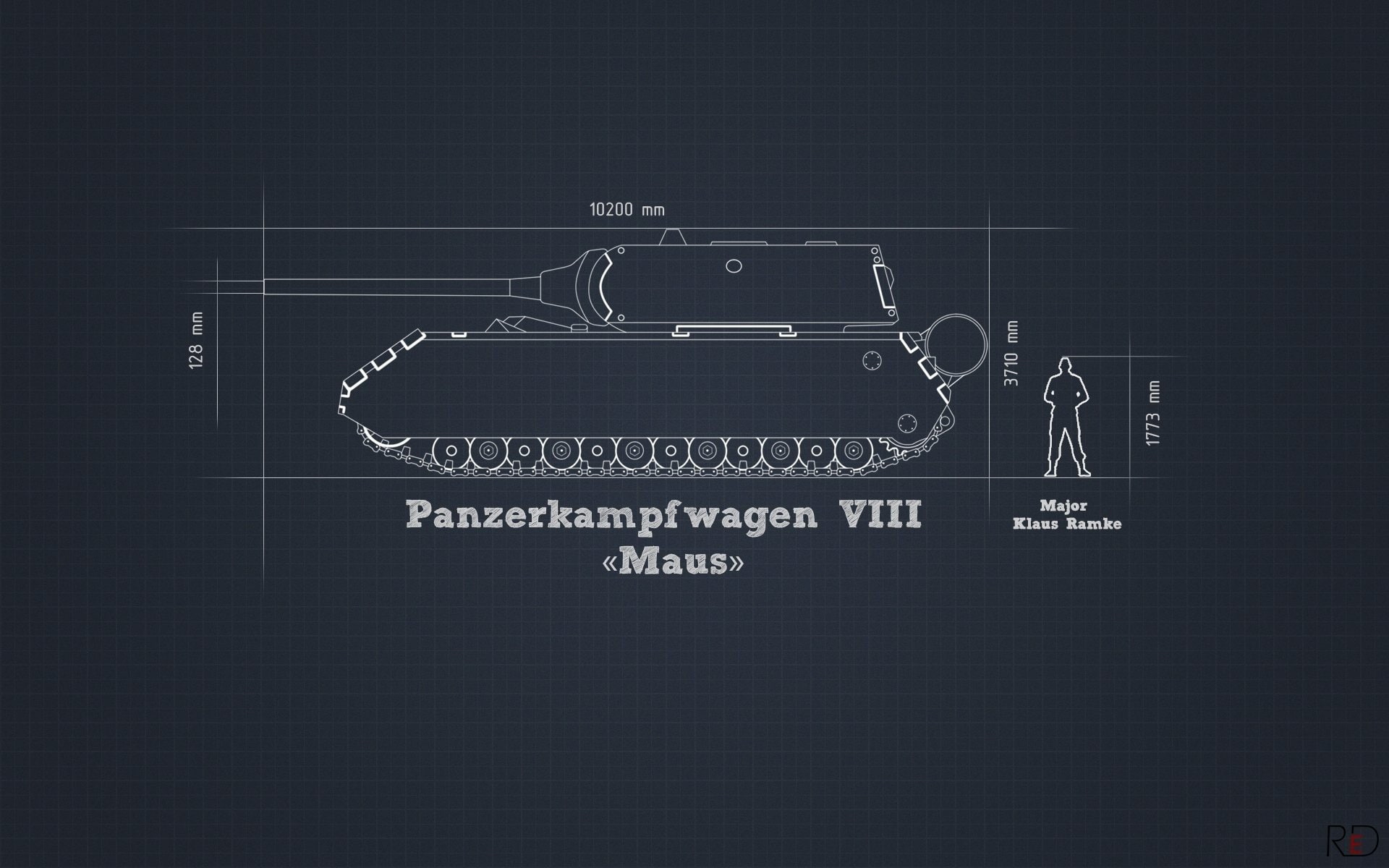 Schematic, Military, 1080P, Artwork, Minimalist, Tank, HD Wallpaper