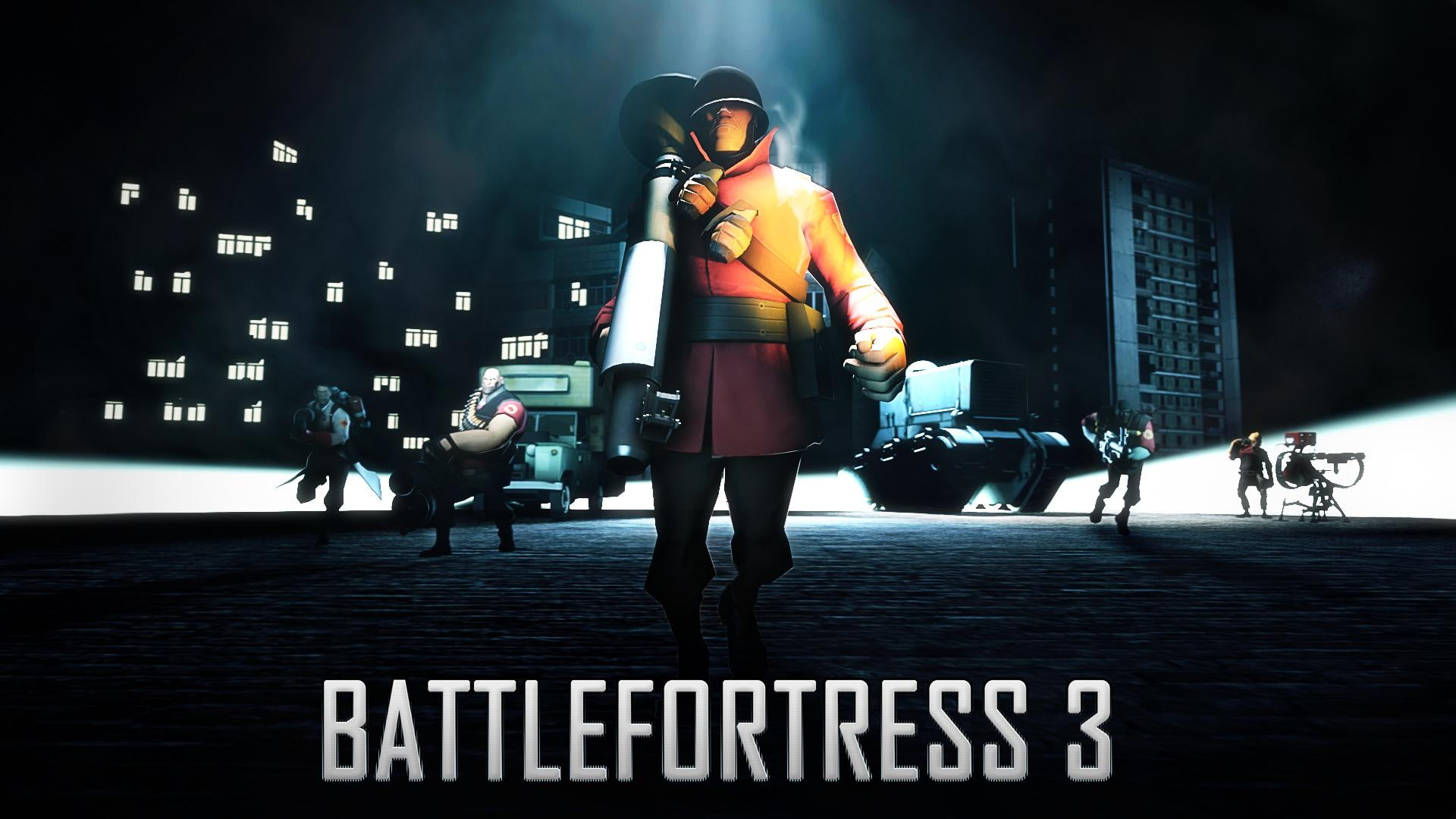 1080P, battlefortress 3, fortress, battlefortress, team fortress 2, battlefield, art, team, HD Wallpaper
