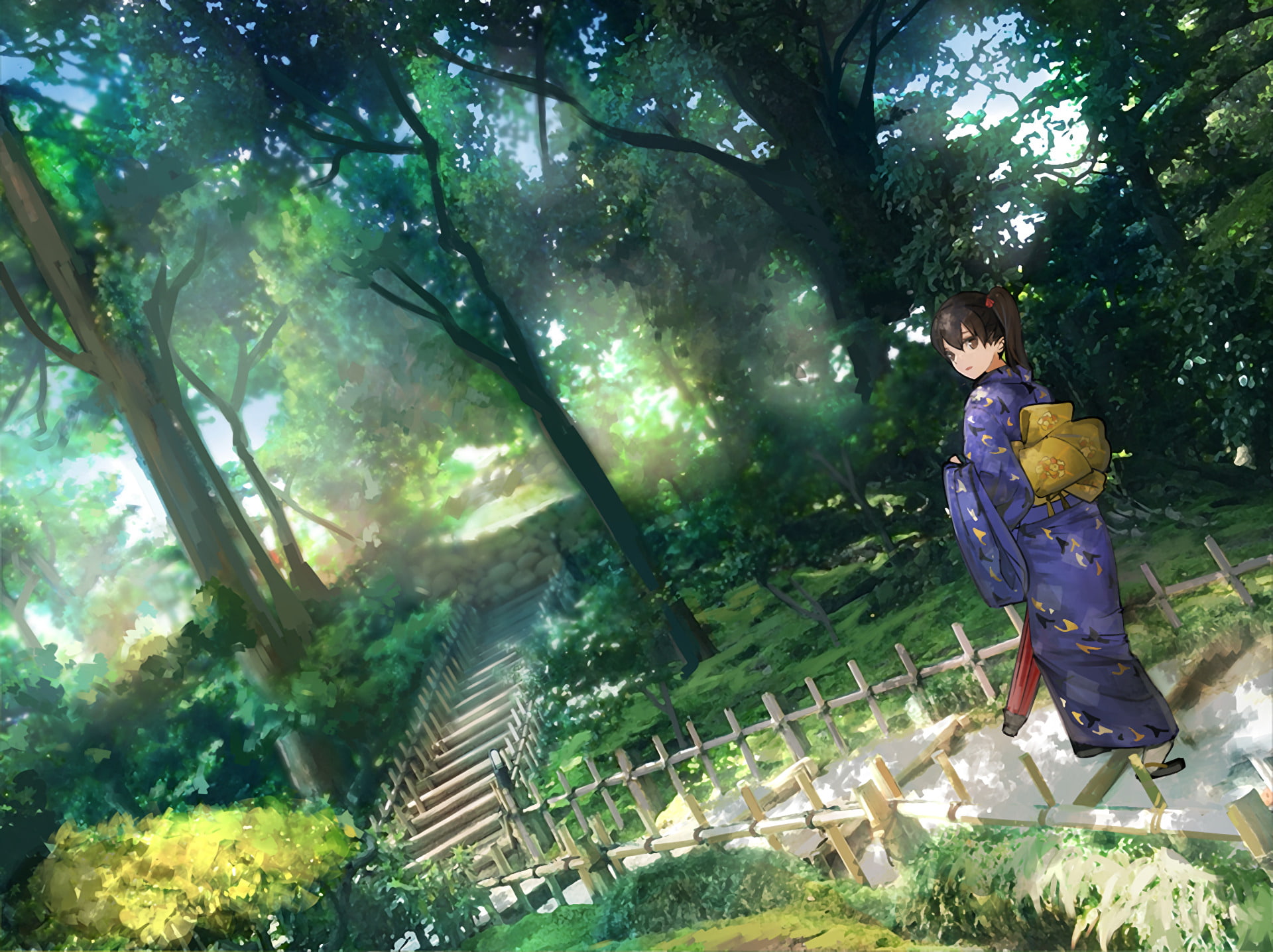 Kaga (Kancolle), 1080P, Anime, Kantai Collection, HD Wallpaper