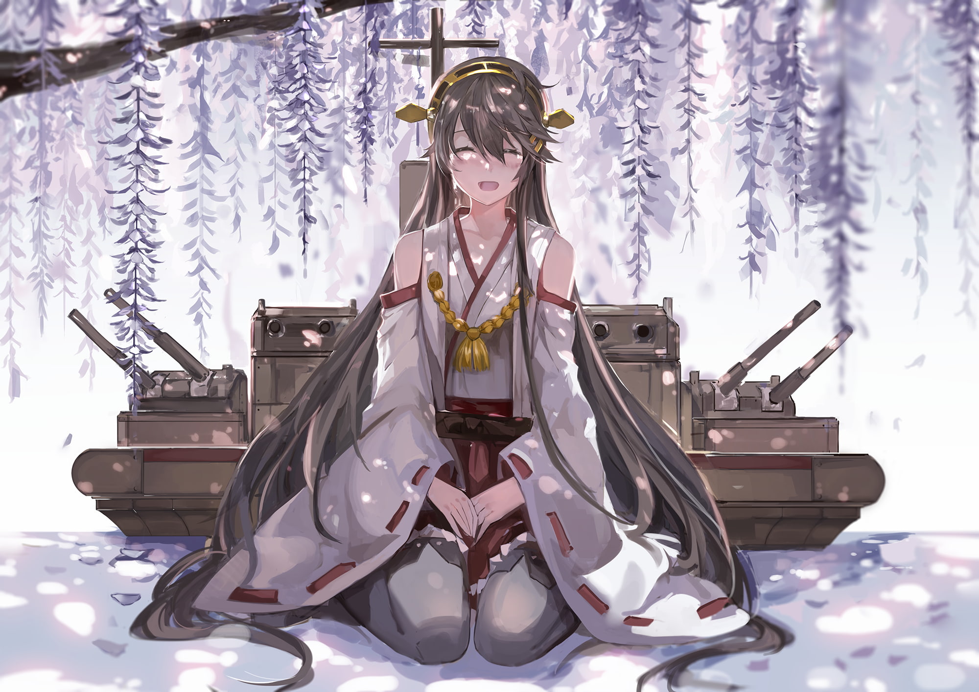 Haruna (KanColle), Kantai Collection, 1080P, HD Wallpaper