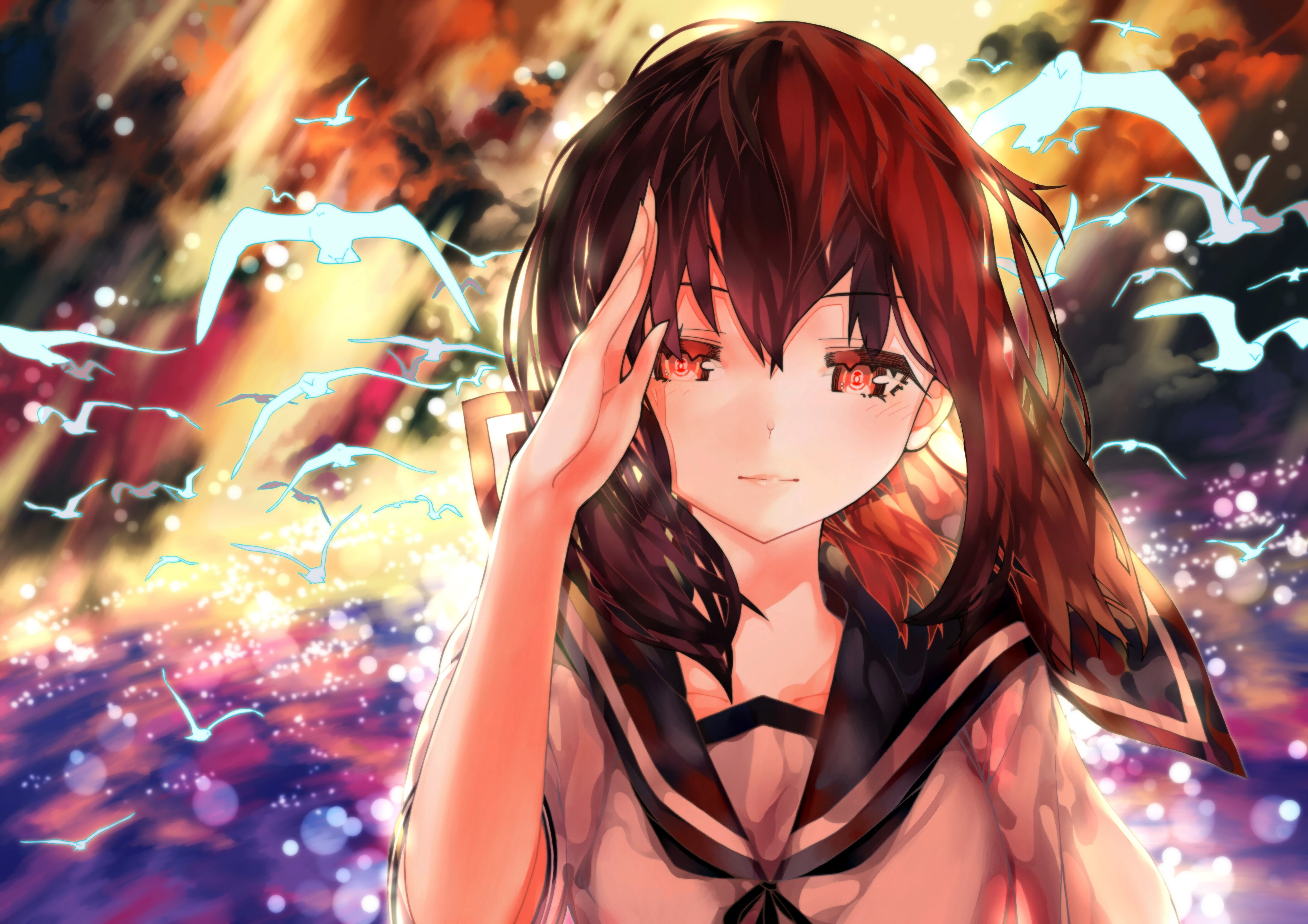 4K, Kantai Collection, Fubuki (KanColle), HD Wallpaper