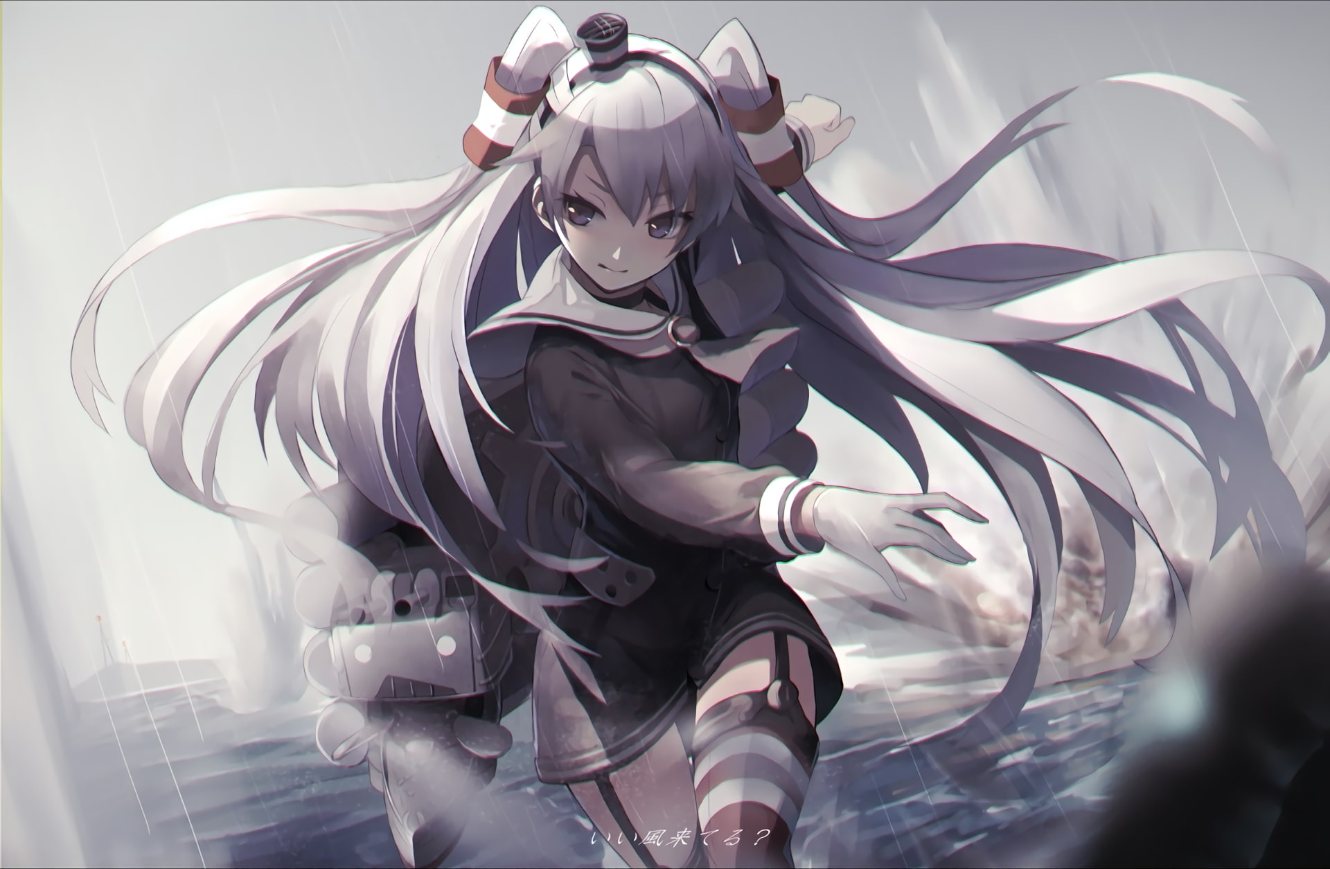 Anime, Kantai Collection, Amatsukaze (Kancolle), 1080P, HD Wallpaper
