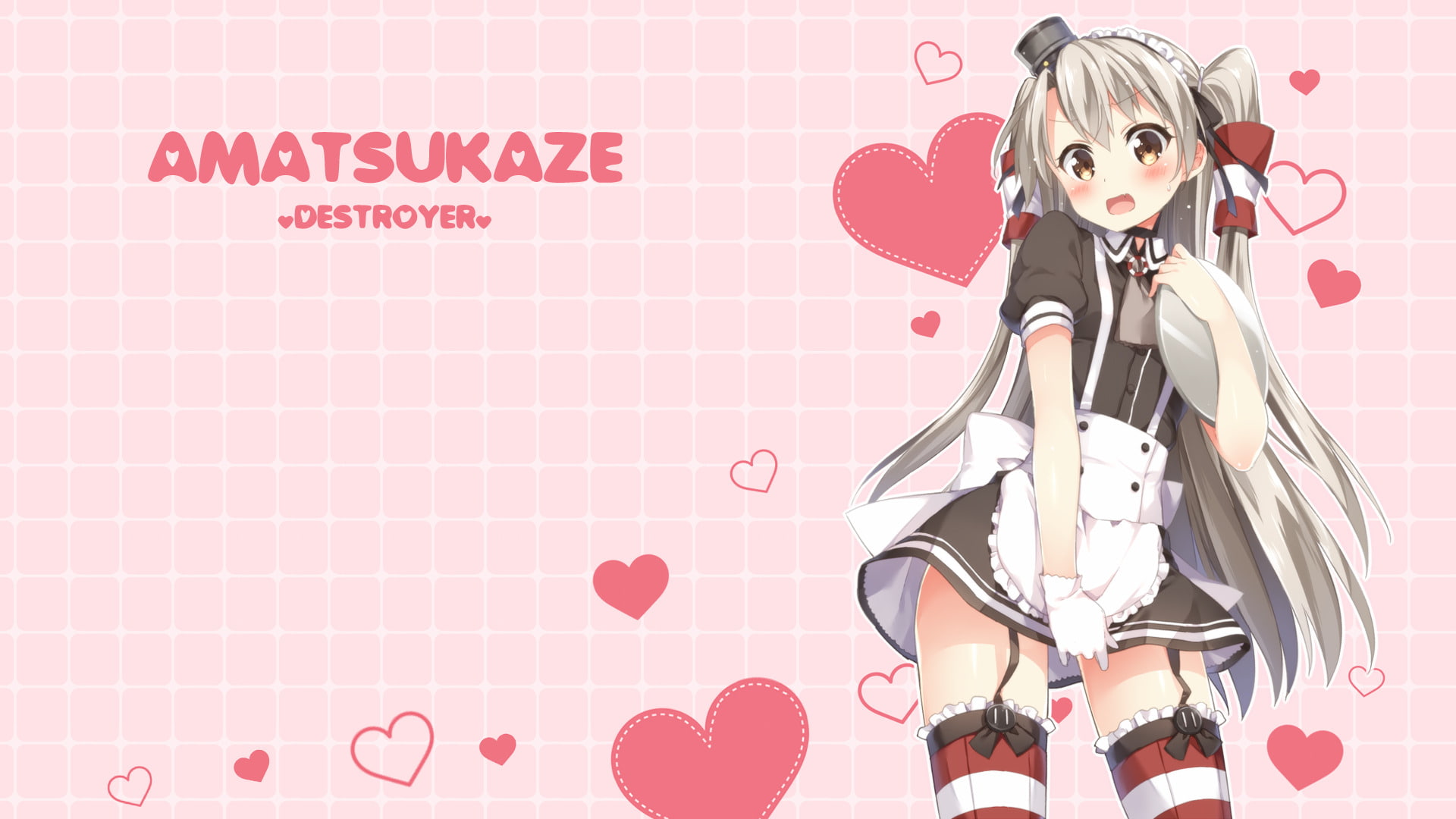 Kantai Collection, Amatsukaze (Kancolle), Anime, 1080P, HD Wallpaper