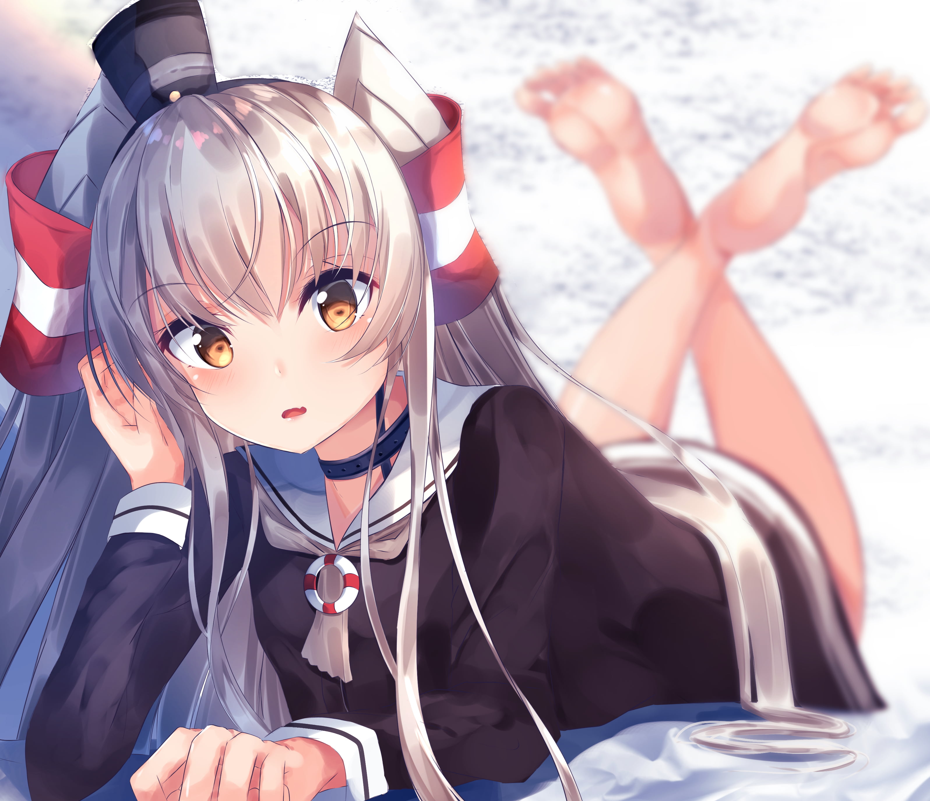 Amatsukaze (Kancolle), Kantai Collection, 2K, Anime, HD Wallpaper