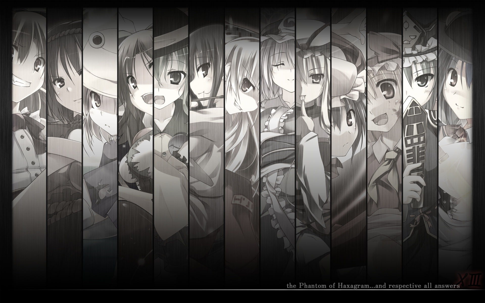 Yuyuko Saigyouji, Shikieiki Yamaxanadu, Reimu Hakurei, Yukari Yakumo, Remilia Scarlet, Sanae Kochiya, Tenshi Hinanawi, Utsuho Reiuji, Kanako Yasaka, Alice Margatroid, HD Wallpaper