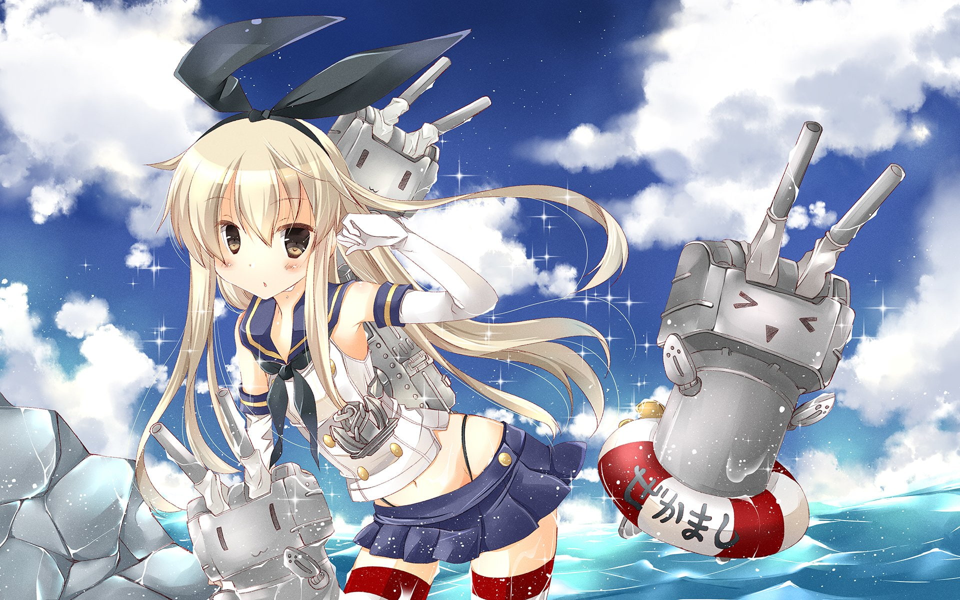 1080P, Kantai Collection, Shimakaze (Kancolle), Anime, HD Wallpaper
