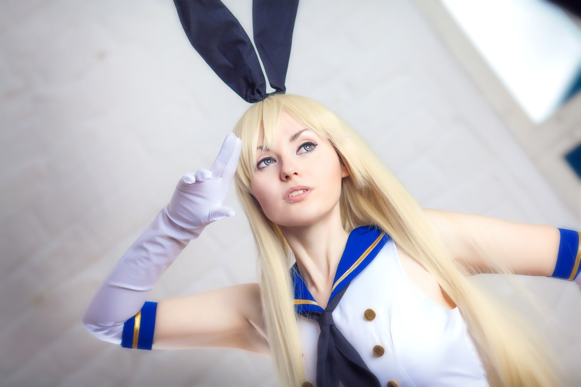 Cosplay, Shimakaze (Kancolle), 1080P, Women, Blonde, Kantai Collection, HD Wallpaper