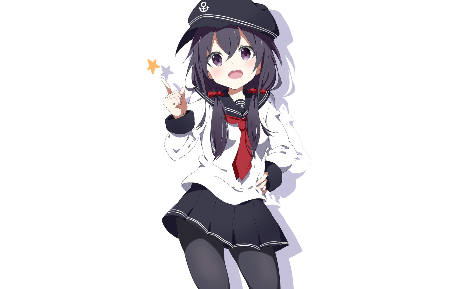 1080P, Anime, Kantai Collection, Akatsuki (KanColle), HD Wallpaper