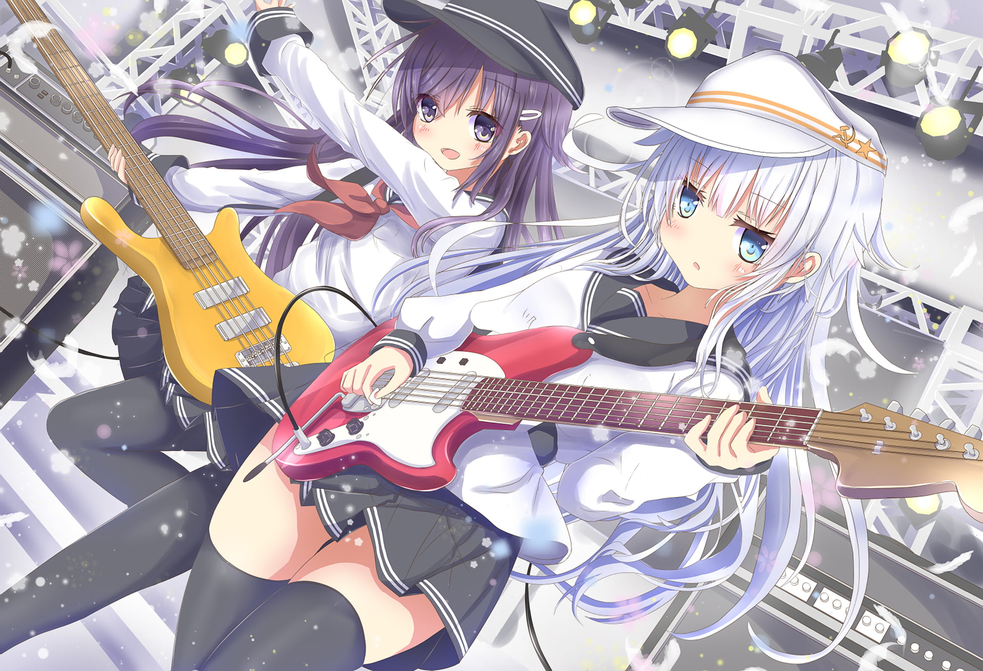 Hibiki (Kancolle), 1080P, Anime, Akatsuki (KanColle), Kantai Collection, HD Wallpaper