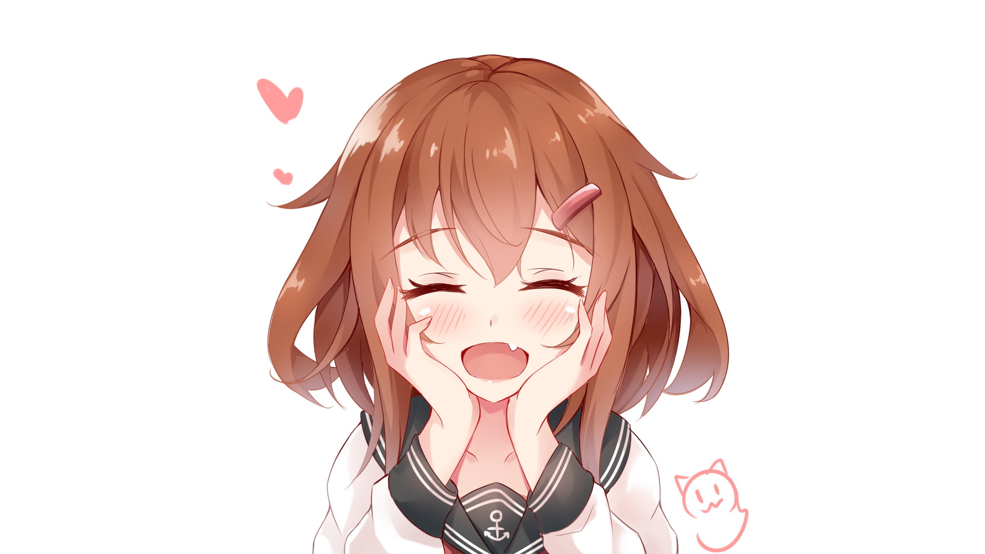 Ikazuchi (Kancolle), 1080P, Anime, Kantai Collection, HD Wallpaper