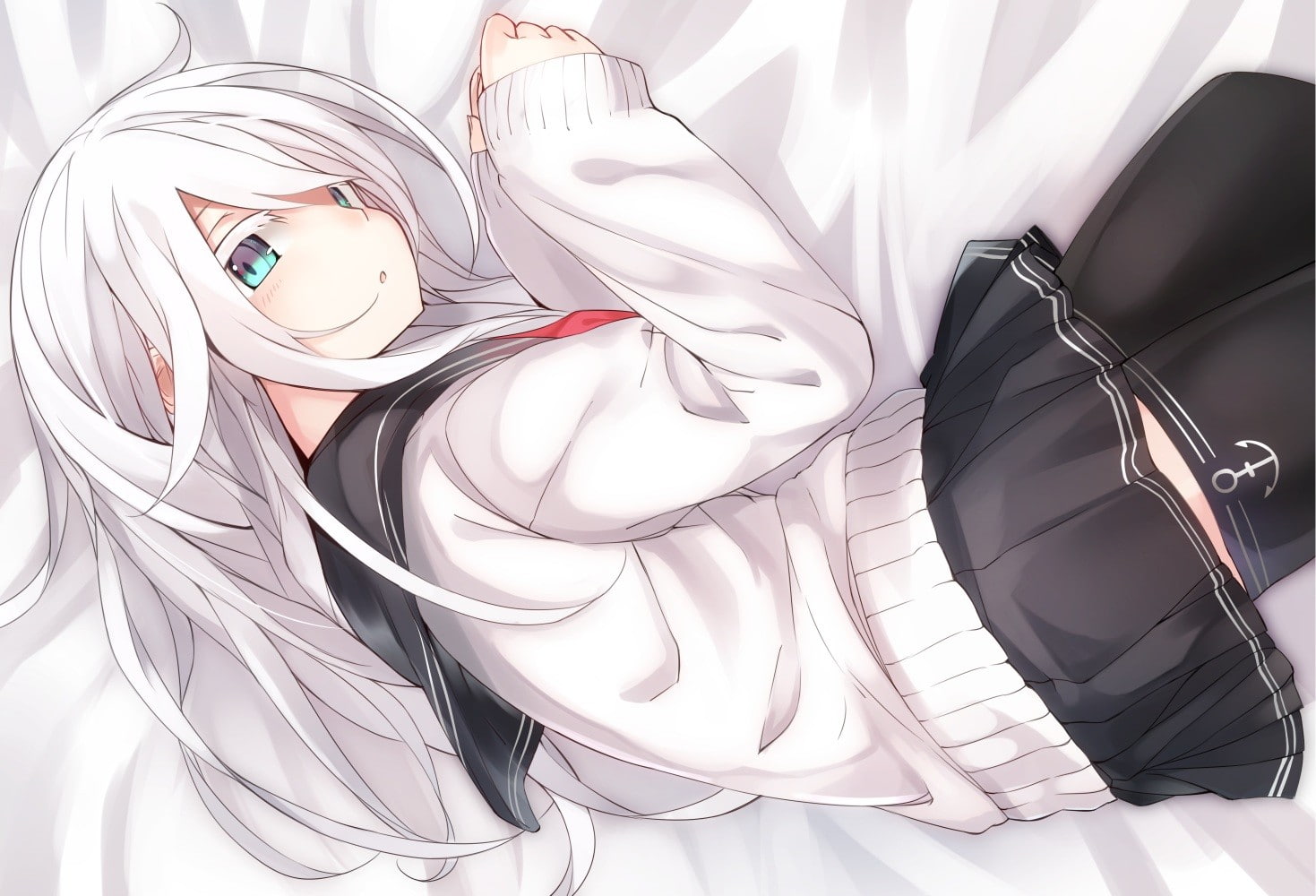 Kantai Collection, 720P, Hibiki (KanColle), anime girls, anime, HD Wallpaper