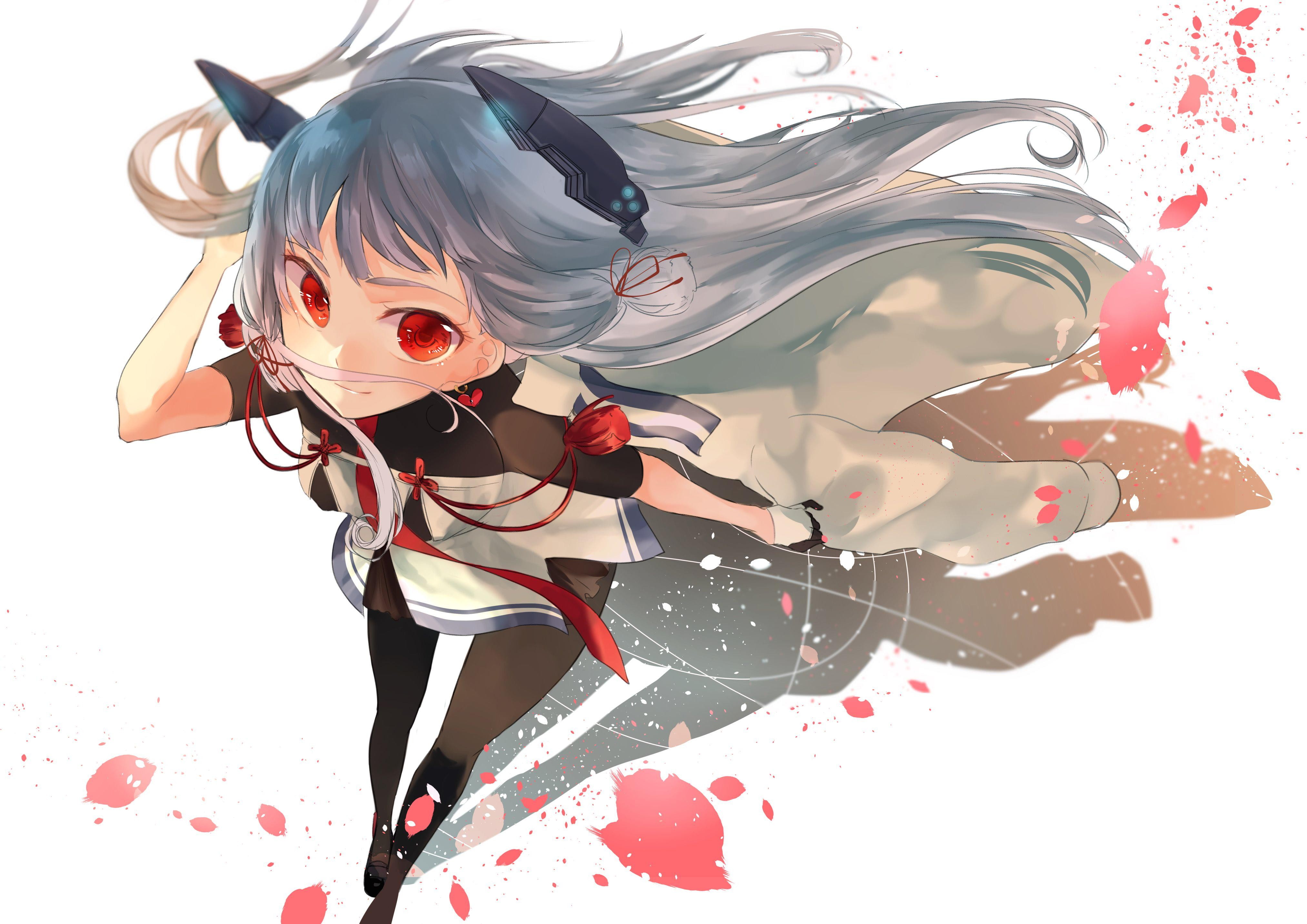anime girls, Murakumo (KanColle), 4K, artwork, Kantai Collection, anime, HD Wallpaper