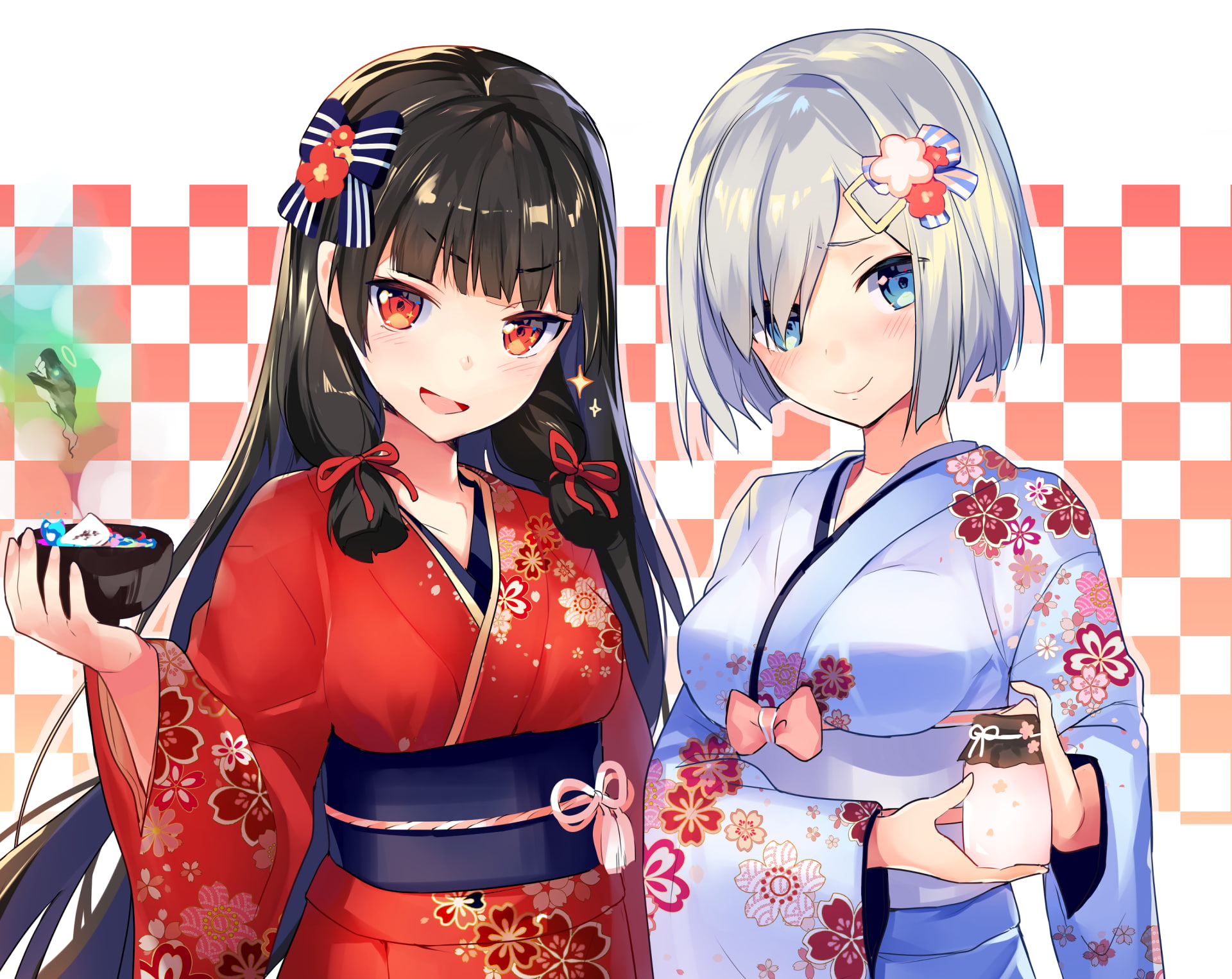 Anime, Hamakaze (Kancolle), Isokaze (Kancolle), Kantai Collection, 1080P, HD Wallpaper