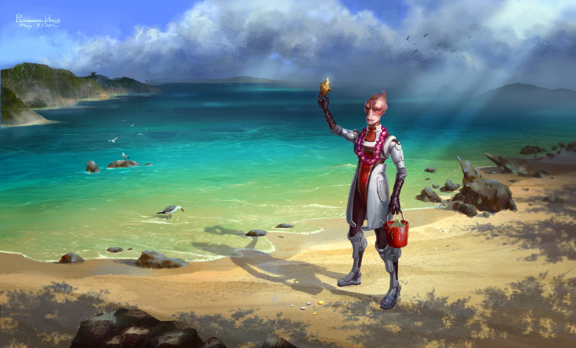 Mass Effect, 1080P, Mordin Solus, HD Wallpaper