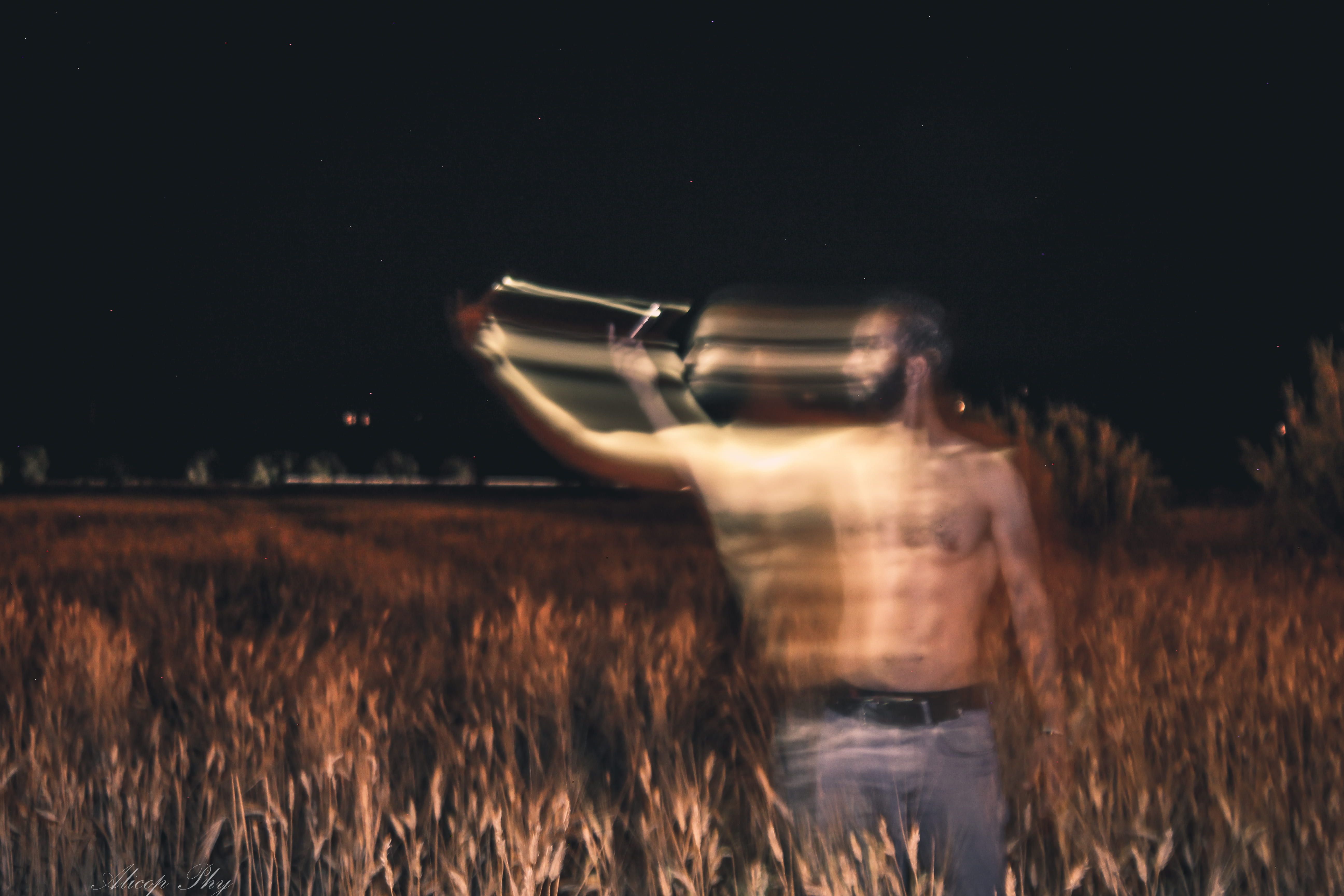 standing, outdoors, fine art, motion, photo, photography, land, men, lifestyles, astronomy, soul, long exposer, leisure activity, night photography, young adult, HD Wallpaper
