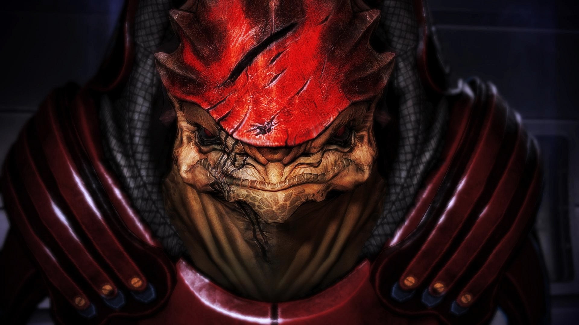 1080P, video games, Urdnot Wrex, Mass Effect, HD Wallpaper