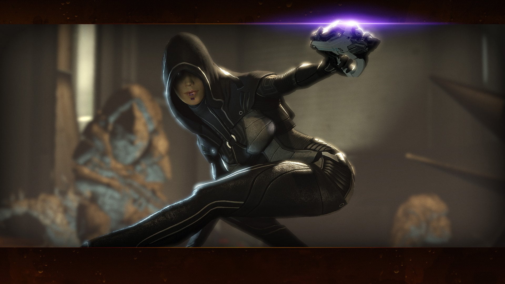 metal, mask - disguise, creativity, robot, futuristic, art and craft, no people, Mass Effect 2, human representation, male likeness, focus on foreground, HD Wallpaper