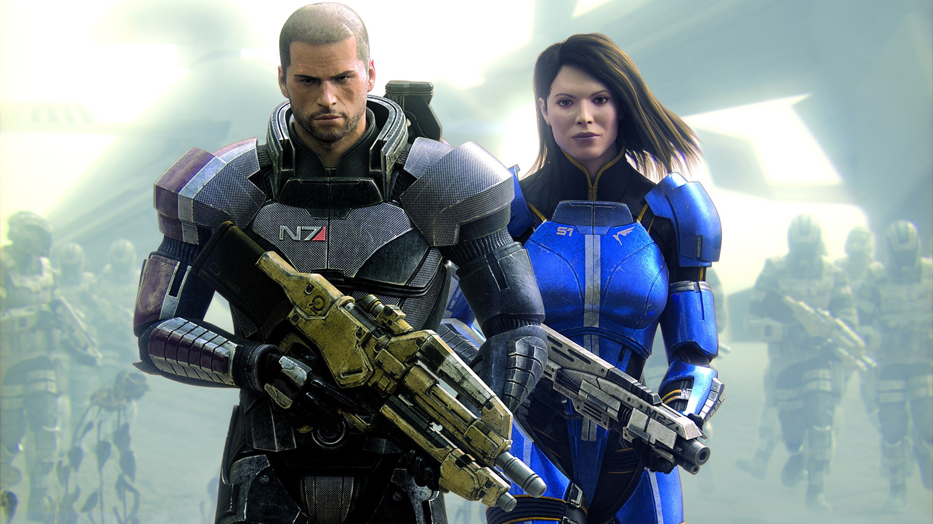 Game, Warrior, Ashley Williams, 1080P, Commander Shepard, Soldier, Mass Effect, Mass Effect 3, HD Wallpaper