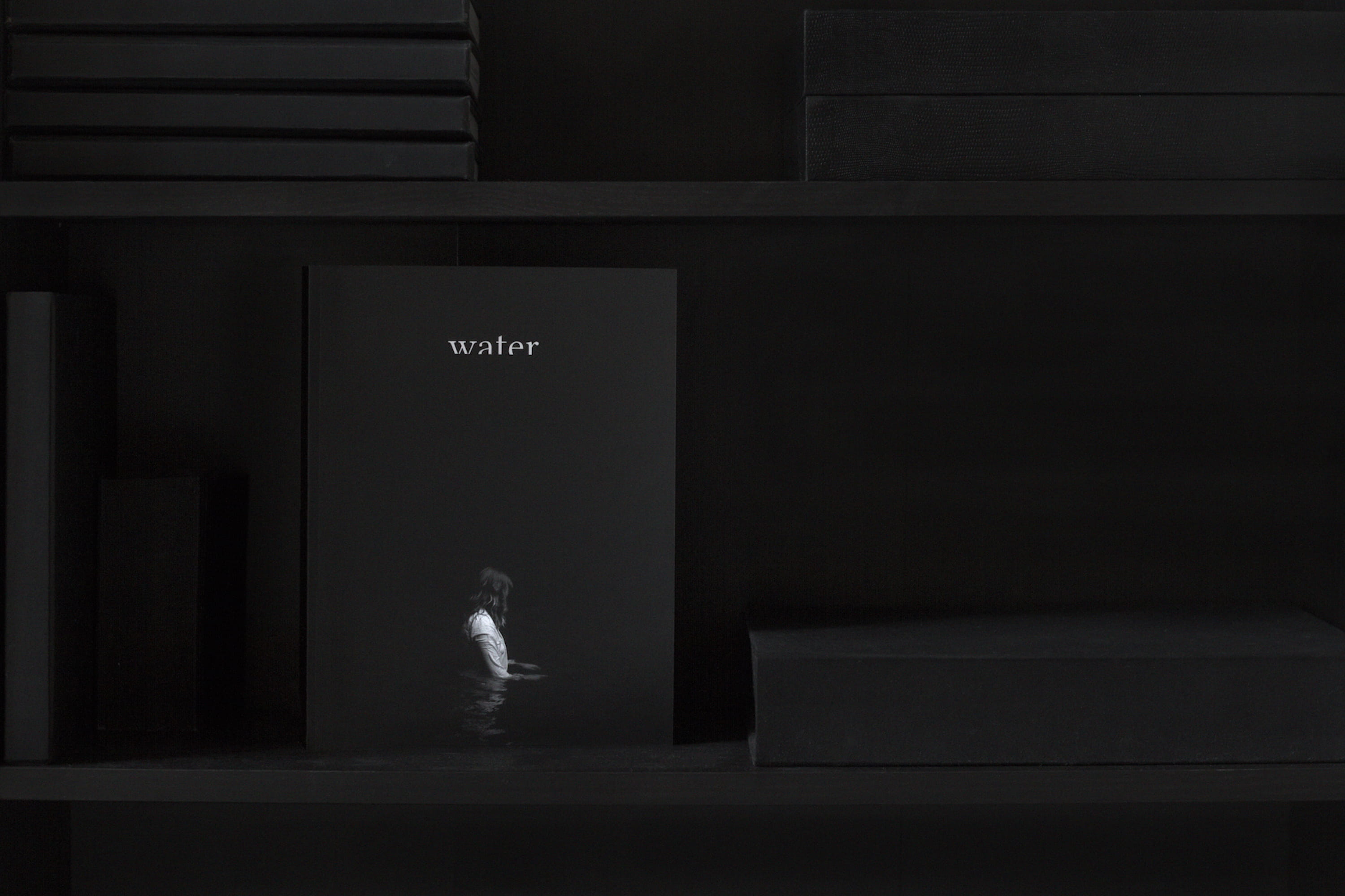 magazine, text, full length, 2K, black, shelf, except, Journal, communication, one woman only, dark, person, fear, standing, Water, entrance, spooky, cover, HD Wallpaper