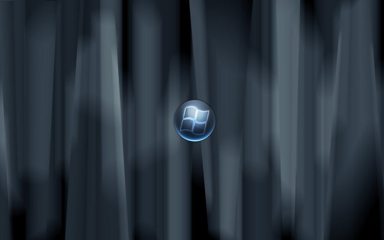 logo, nature, design, microsoft, geometric shape, glass - material, black, 720P, li, glowing, hanging, bubble, black lights, desktop, Computers, selective focus, HD Wallpaper