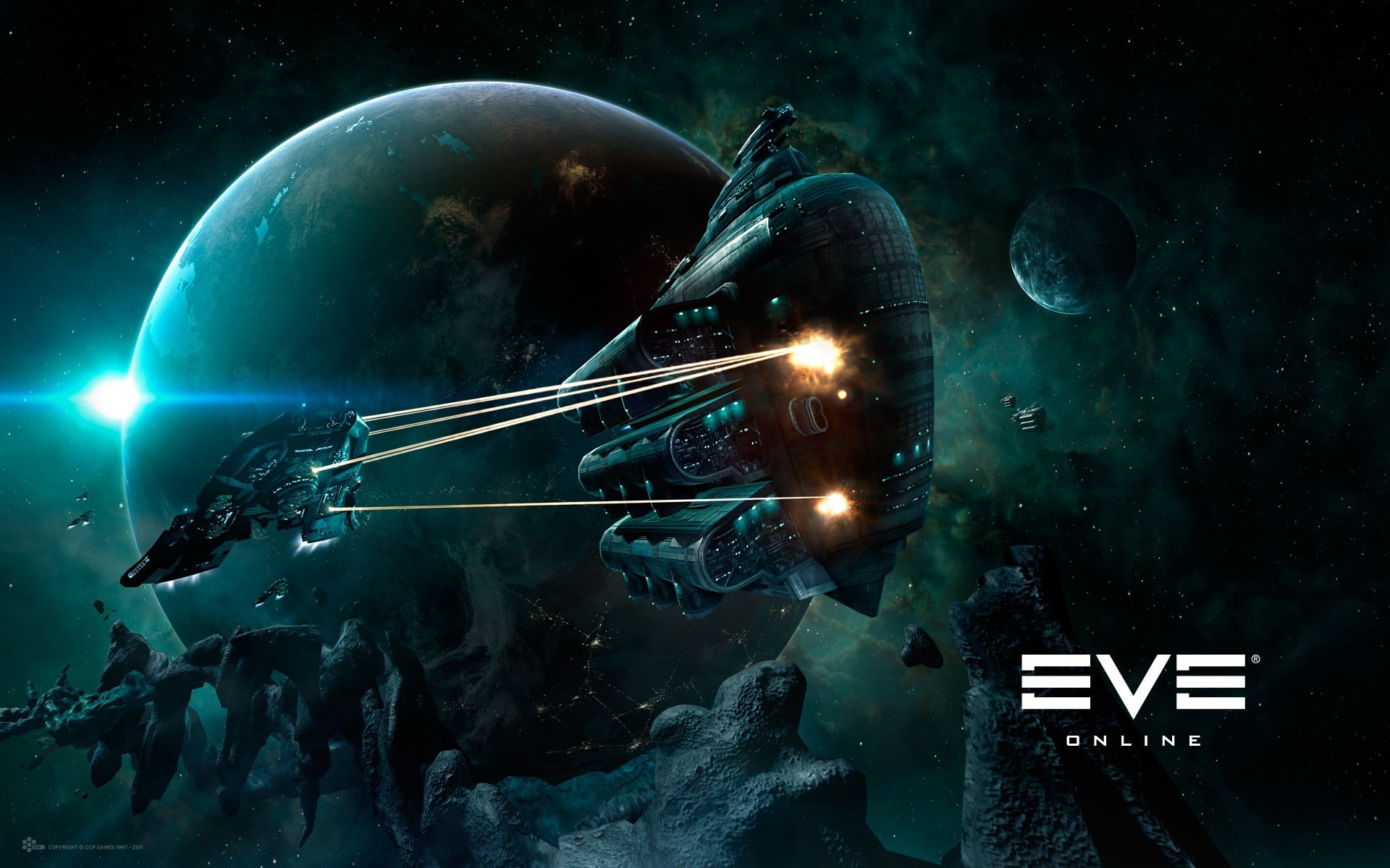 1080P, eve online space spaceship gallente amarr, HD Wallpaper