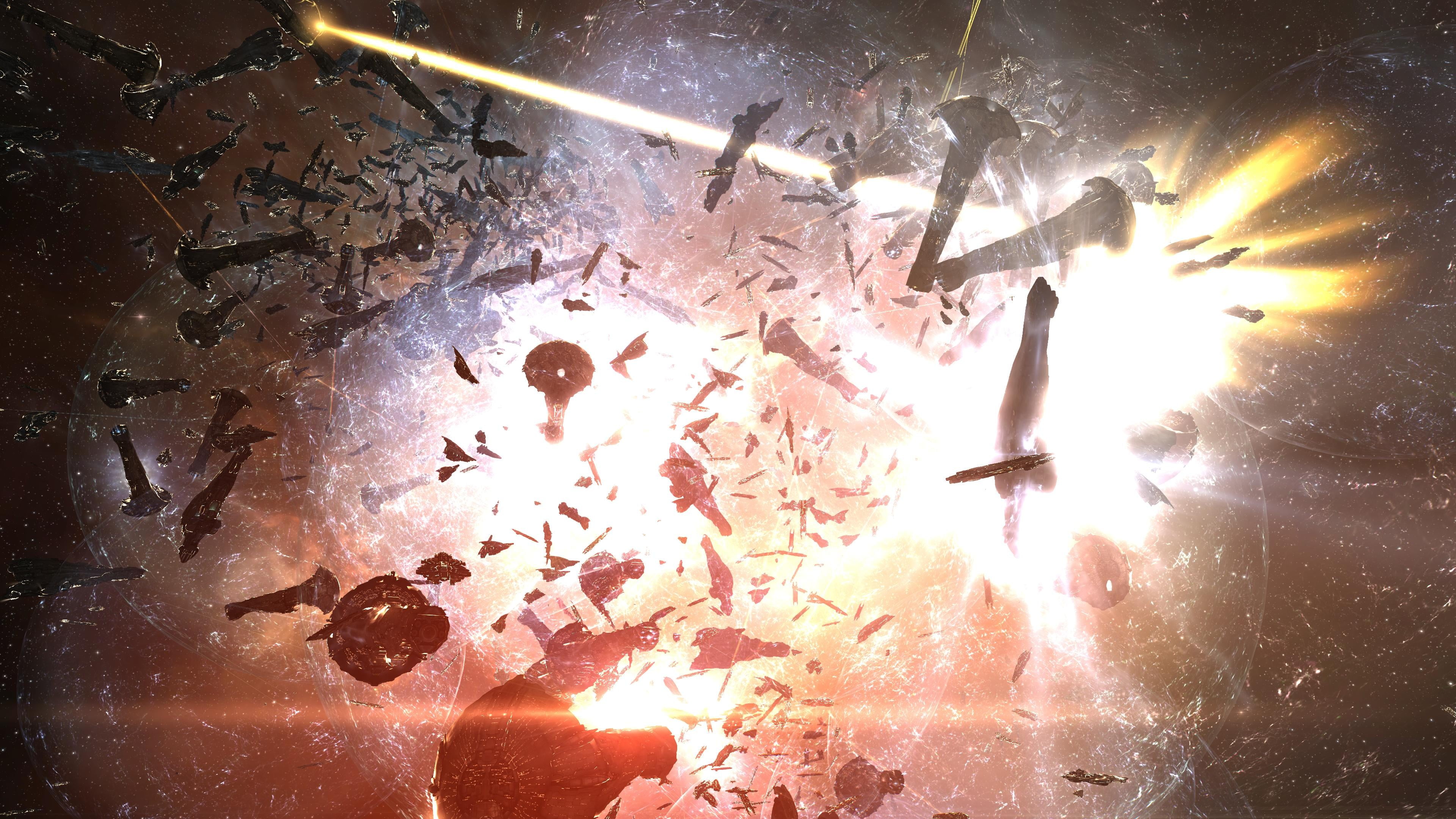 lifestyles, video games, 4K, yellow, fire - natural phenomenon, motion, spaceship, close-up, sparks, space battle, grey, glowing, indoors, food, HD Wallpaper