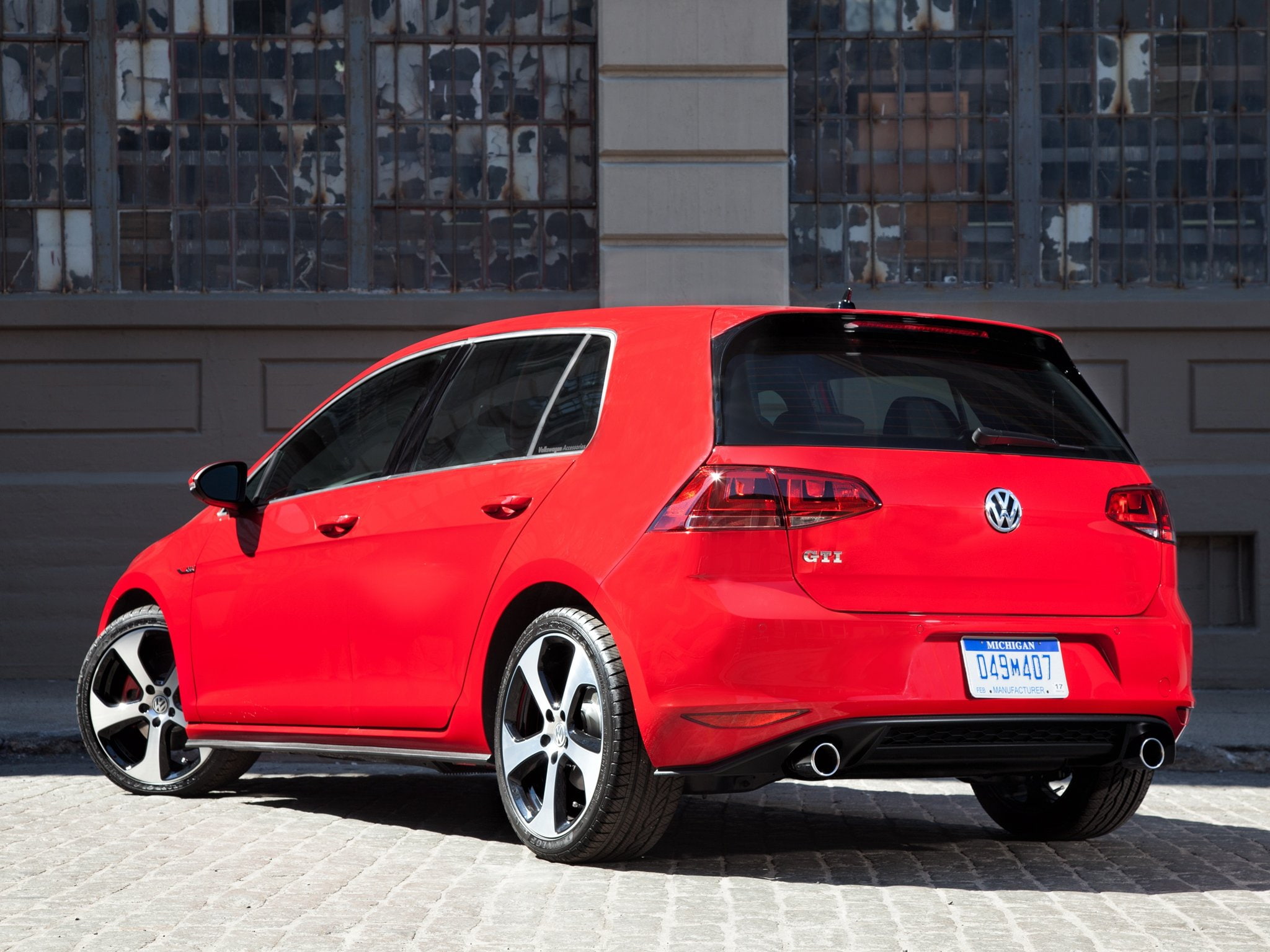 typ 5g, gti, 2015, 1080P, golf, volkswagen, us spec, 5 door, HD Wallpaper