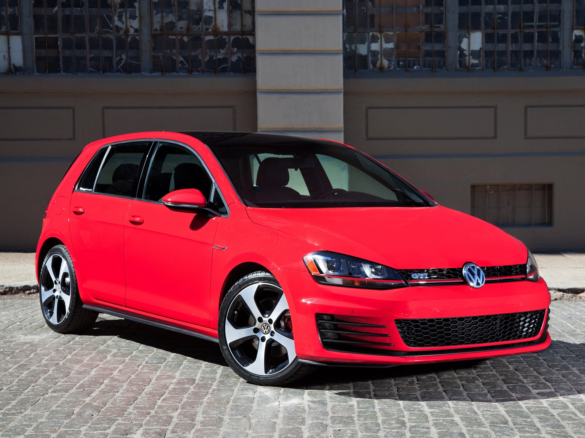 golf, us spec, typ 5g, 2015, gti, 1080P, volkswagen, 5 door, HD Wallpaper