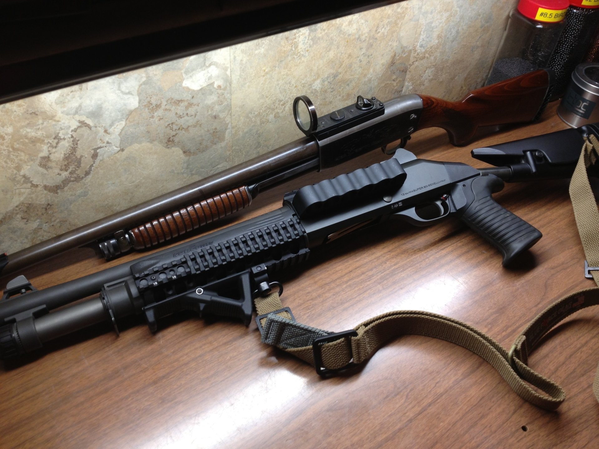 1080P, Weapons, Benelli Shotgun, HD Wallpaper