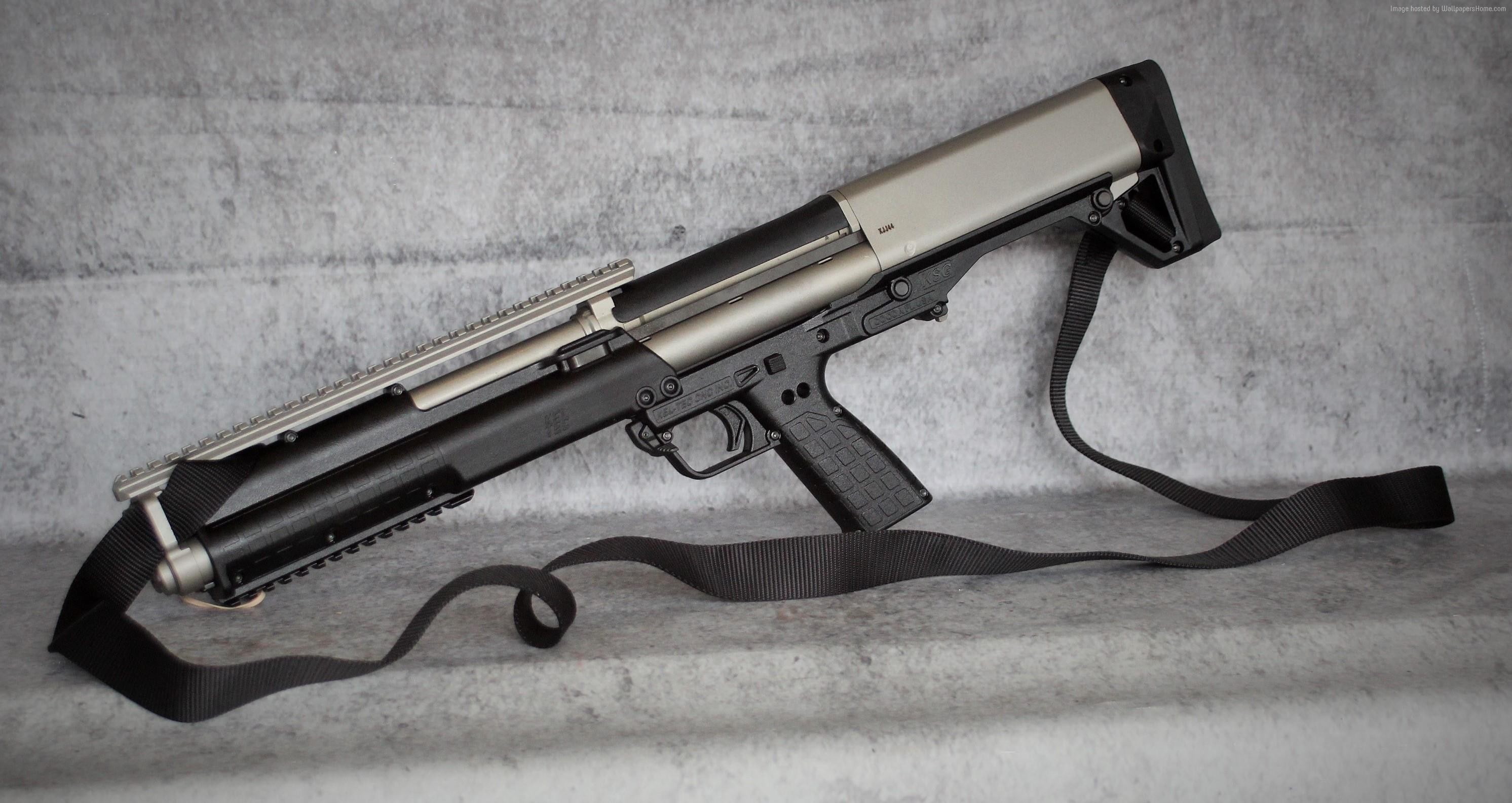 2K, Kel-Tec KSG 10, shotgun, custom, HD Wallpaper