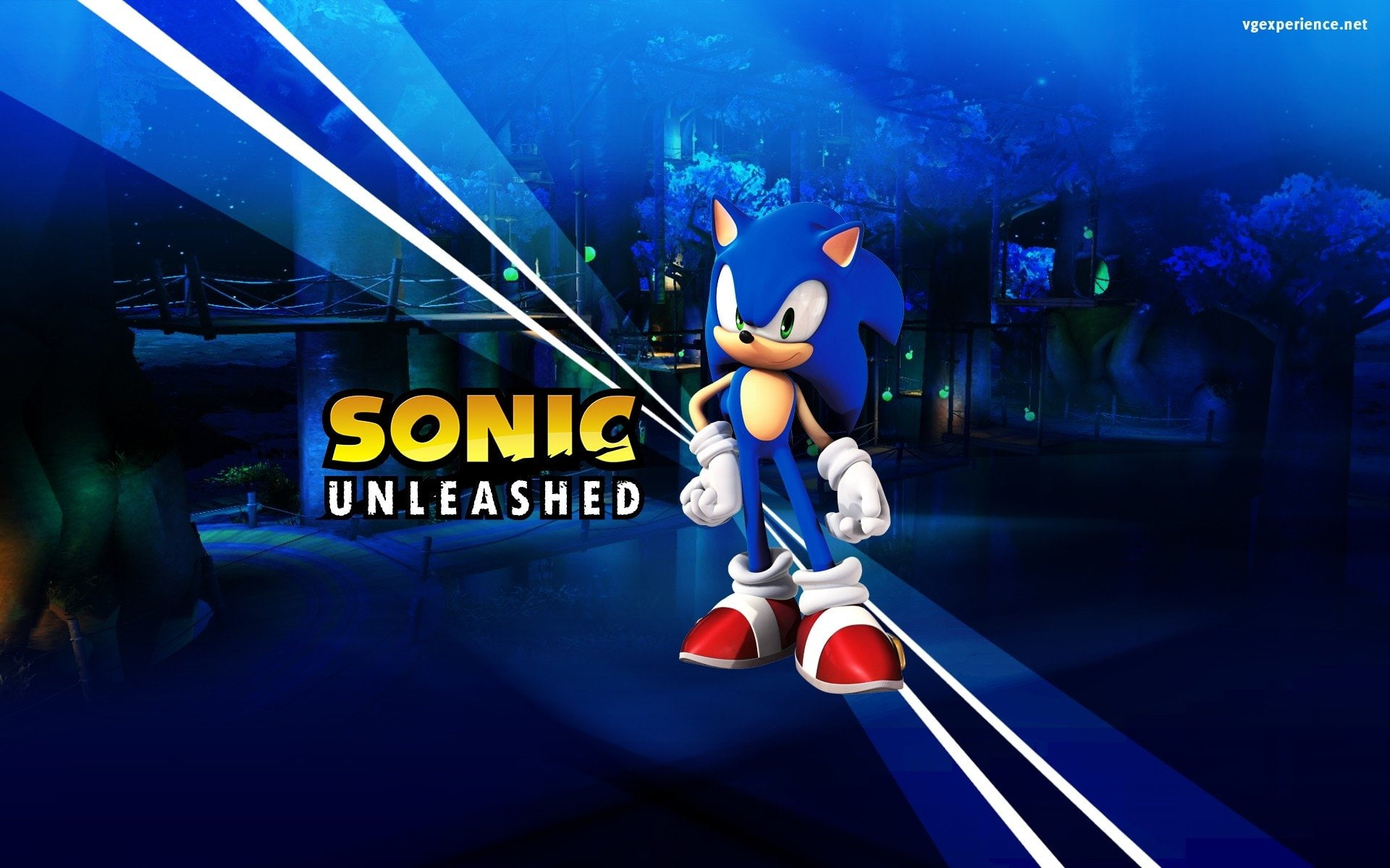 1080P, Sonic Unleashed, Sonic, Sonic the Hedgehog, HD Wallpaper