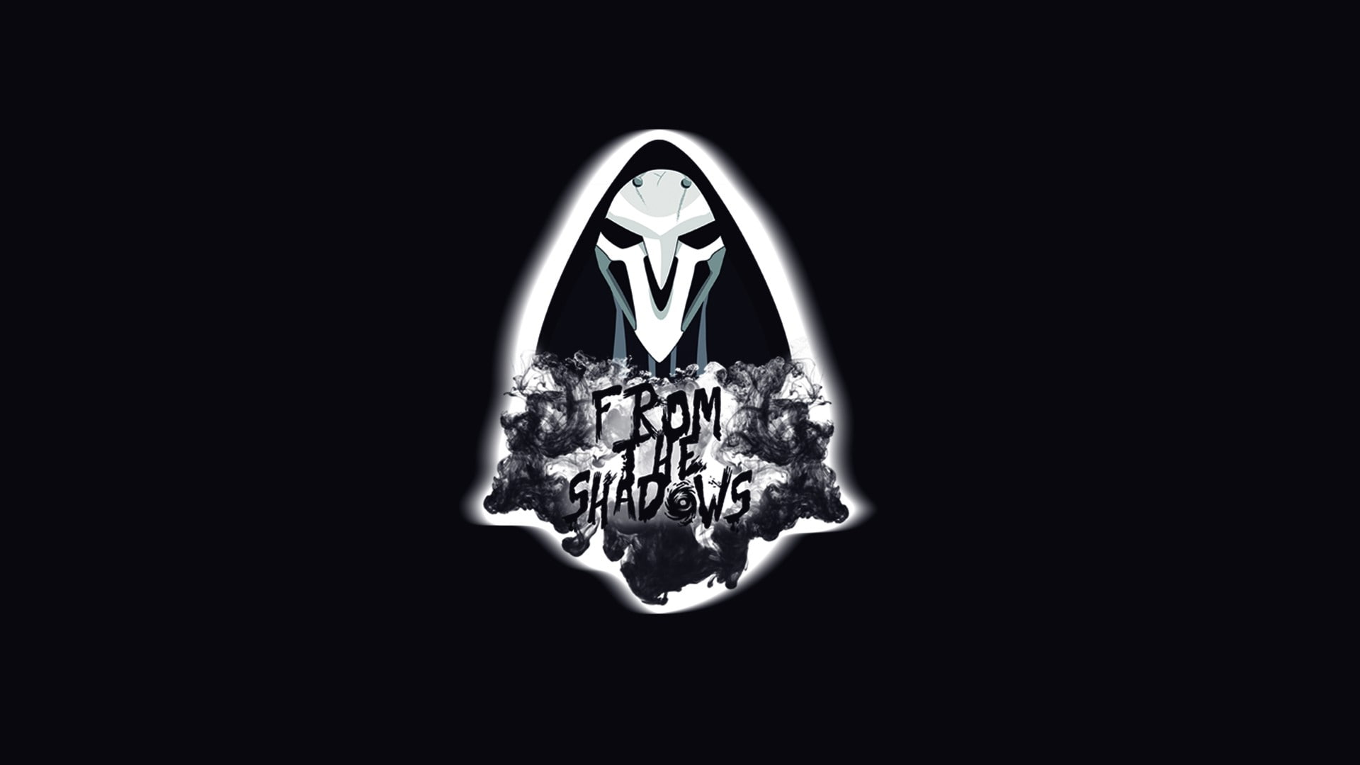 no people, representation, human skeleton, human representation, dark, copy space, fan art, skull, communication, single object, Overwatch, 1080P, warning sign, HD Wallpaper