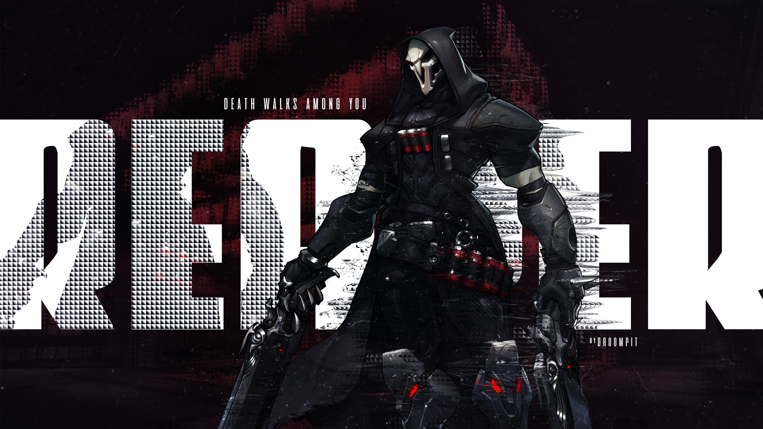 Reaper (Overwatch), 2K, Overwatch, HD Wallpaper
