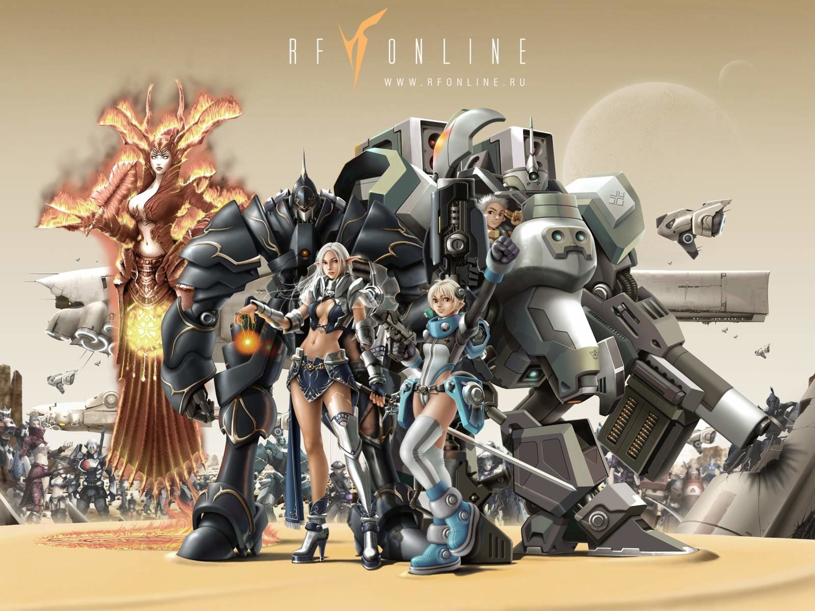 RF Online, 720P, Video Game, HD Wallpaper