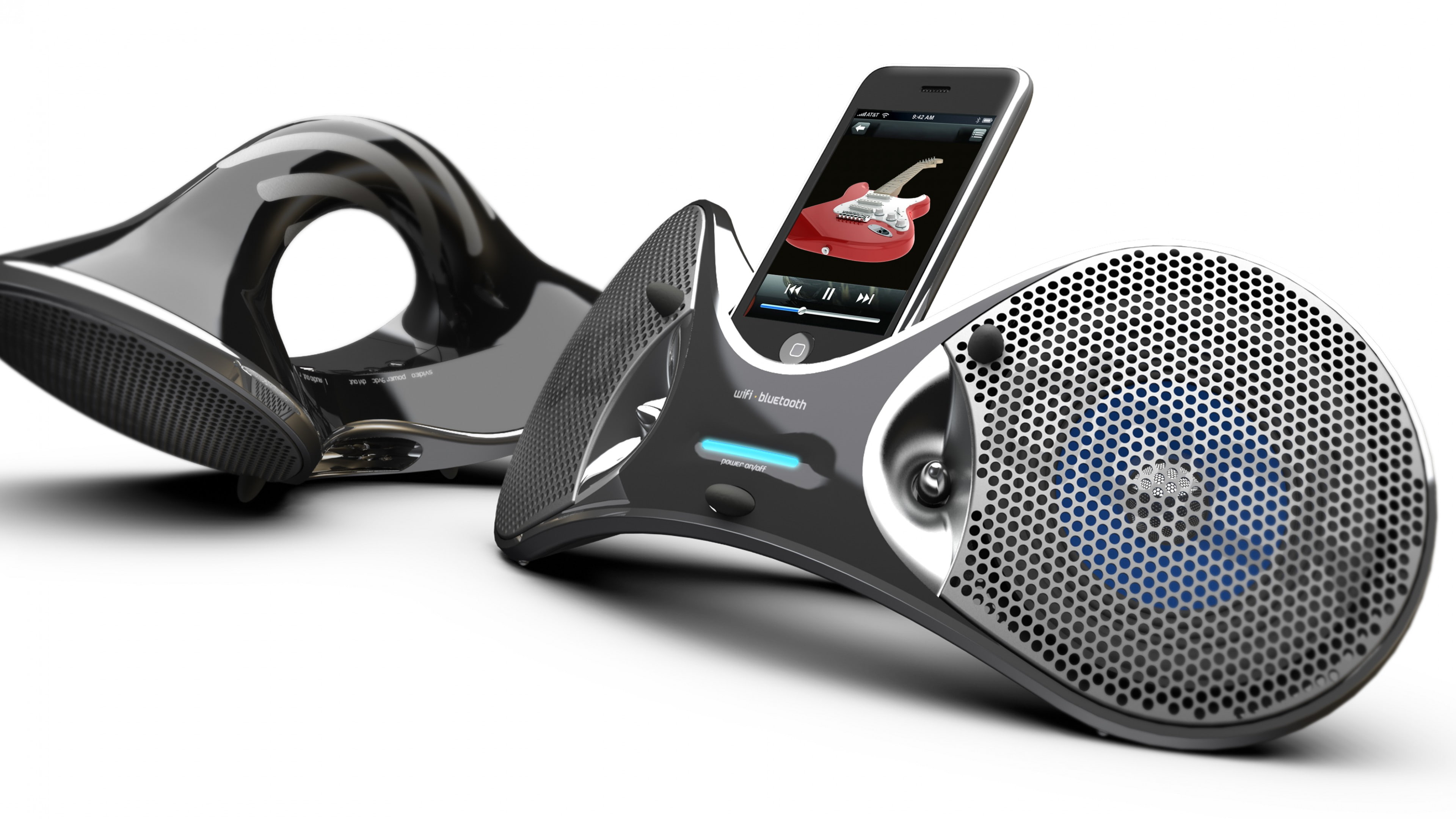 unboxing, stereo, docking station, headphones, SOLIDWORKS, speaker, Apple, iPod, review, 4K, HD Wallpaper