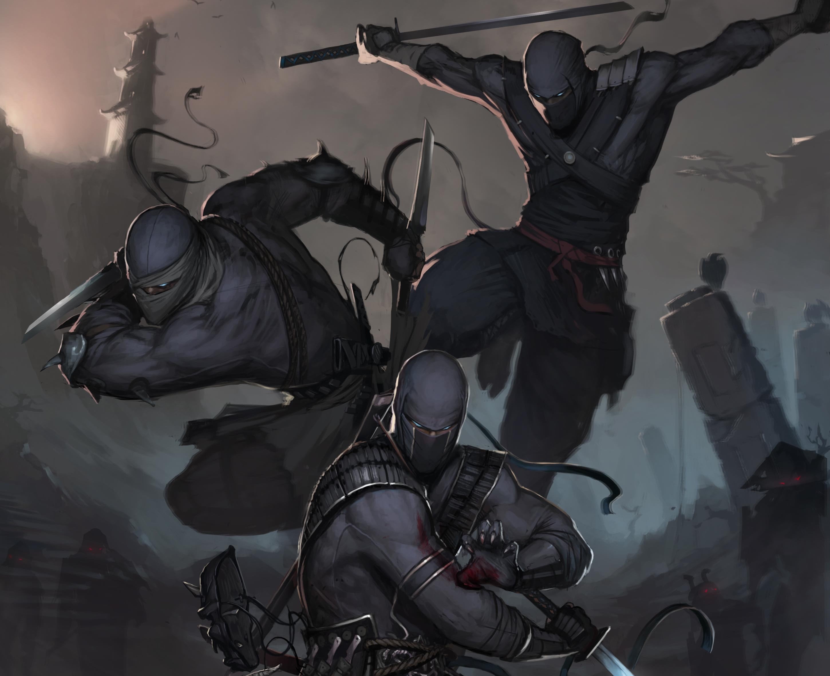 danger, no people, human representation, history, art, weapons, sculpture, animal wildlife, judgment Day - Apocalypse, armed Forces, art and craft, Ninja, HD Wallpaper
