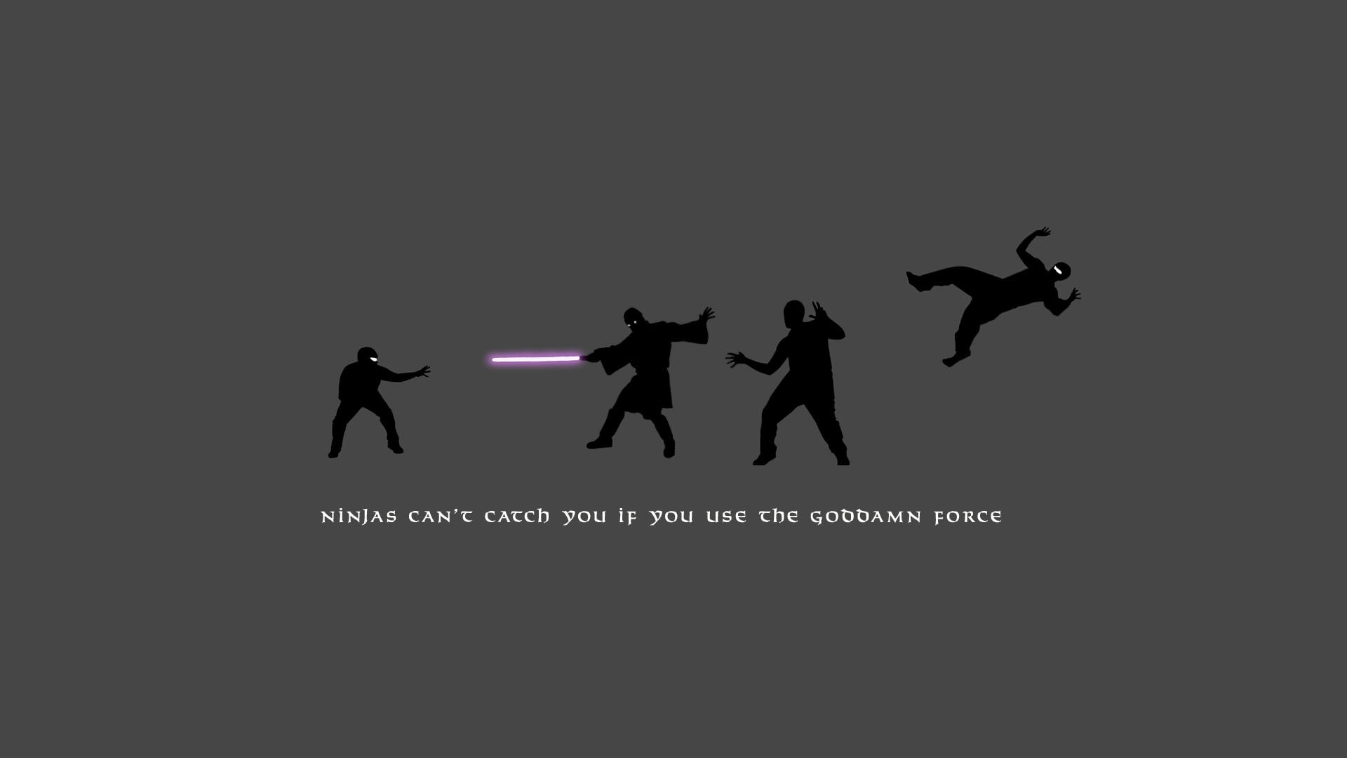 stars, art, x, Star Wars, hd, cant, star, ninjas cant catch you if, 1080P, catch, ninjas, wars, space, HD Wallpaper