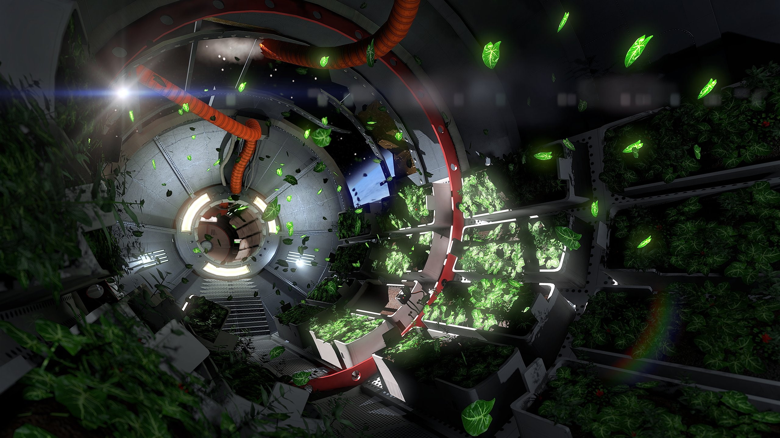 astronaut, survival, sci-fi, adventure, spaceship, adr1ft, space, 2K, HD Wallpaper