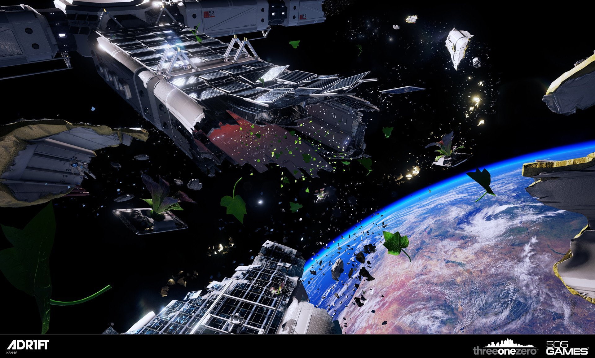 space, spaceship, 1080P, adventure, survival, sci-fi, astronaut, adr1ft, HD Wallpaper