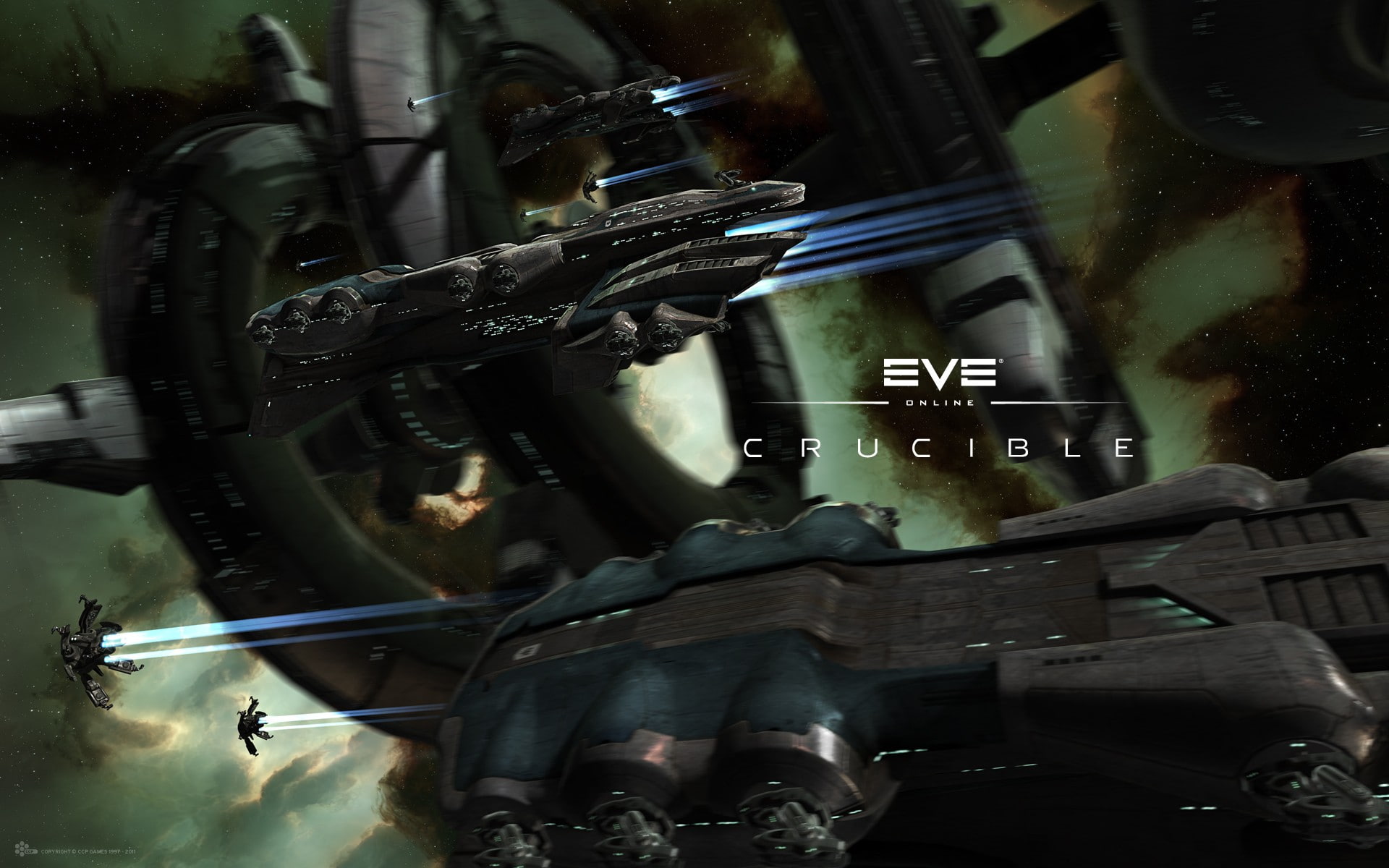 Gallente, 1080P, space, EVE Online, spaceship, HD Wallpaper