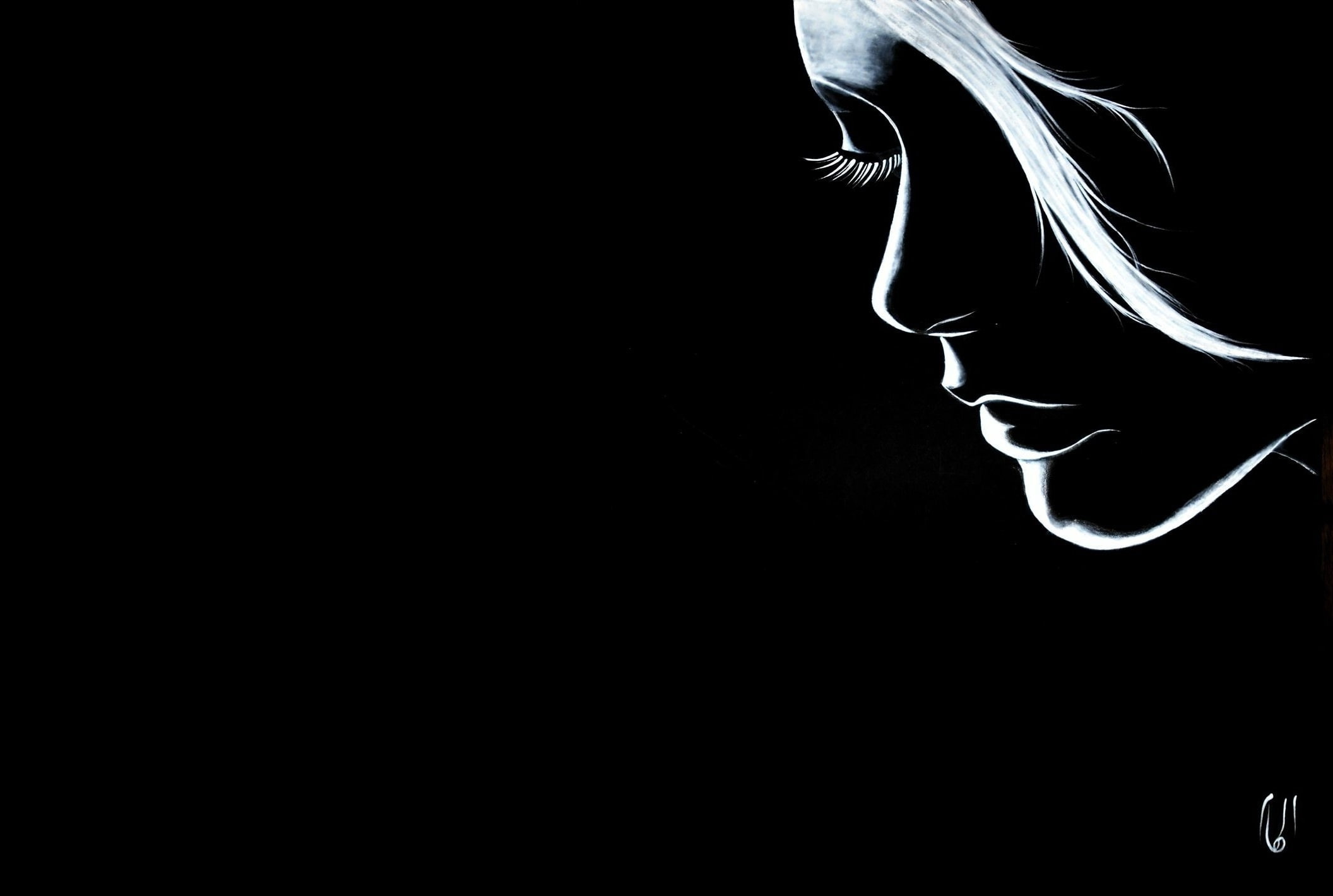 single object, body part, motion, human hair, black background, close-up, unrecognizable person, human body part, 1080P, smoke - physical structure, one person, HD Wallpaper