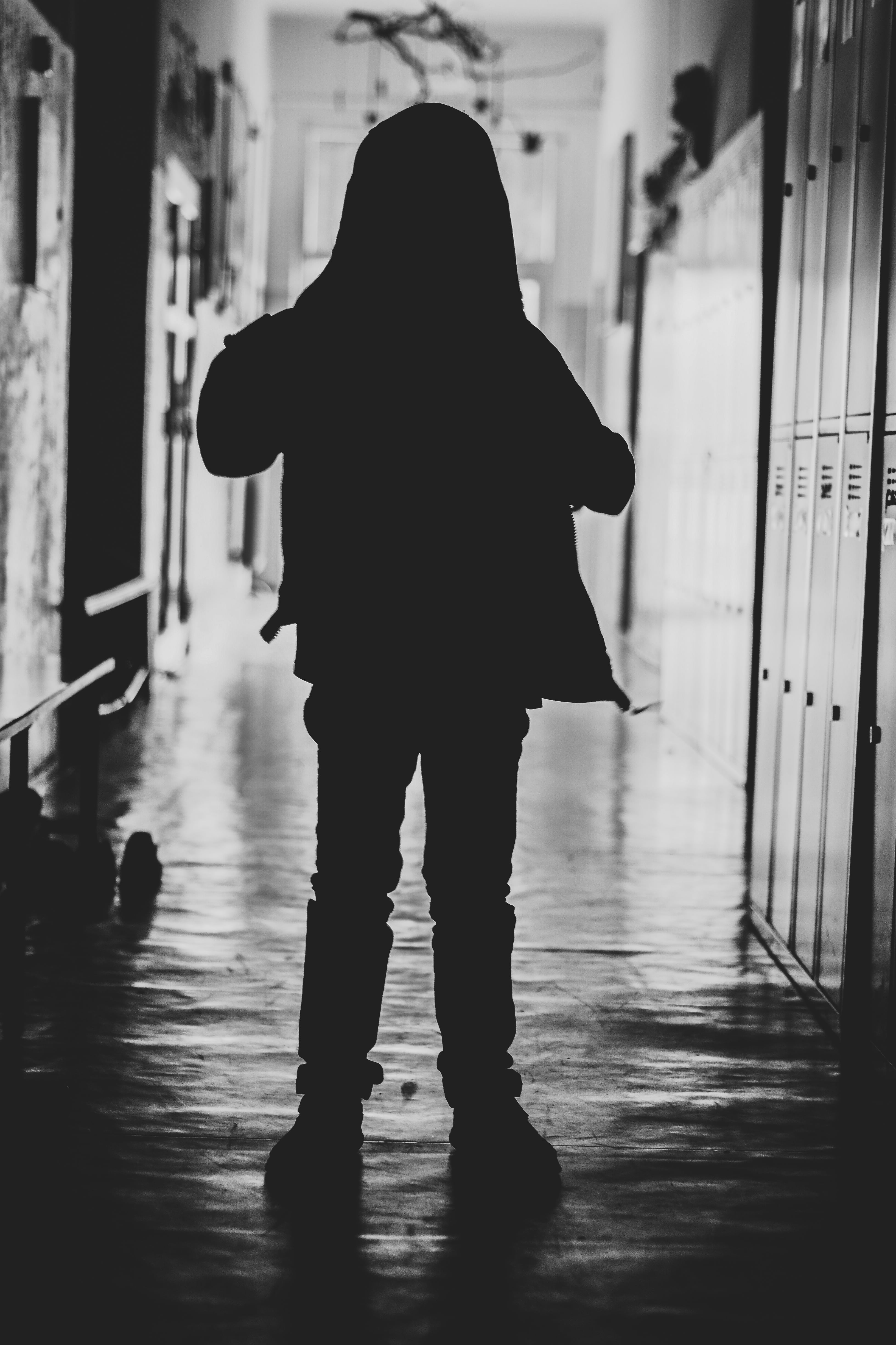 child, little, built structure, adult, fear, children, day, frustration, clothing, hiding, indoors, dress, anonymous, dressing, small, boy, people silhouette, Phone HD Wallpaper