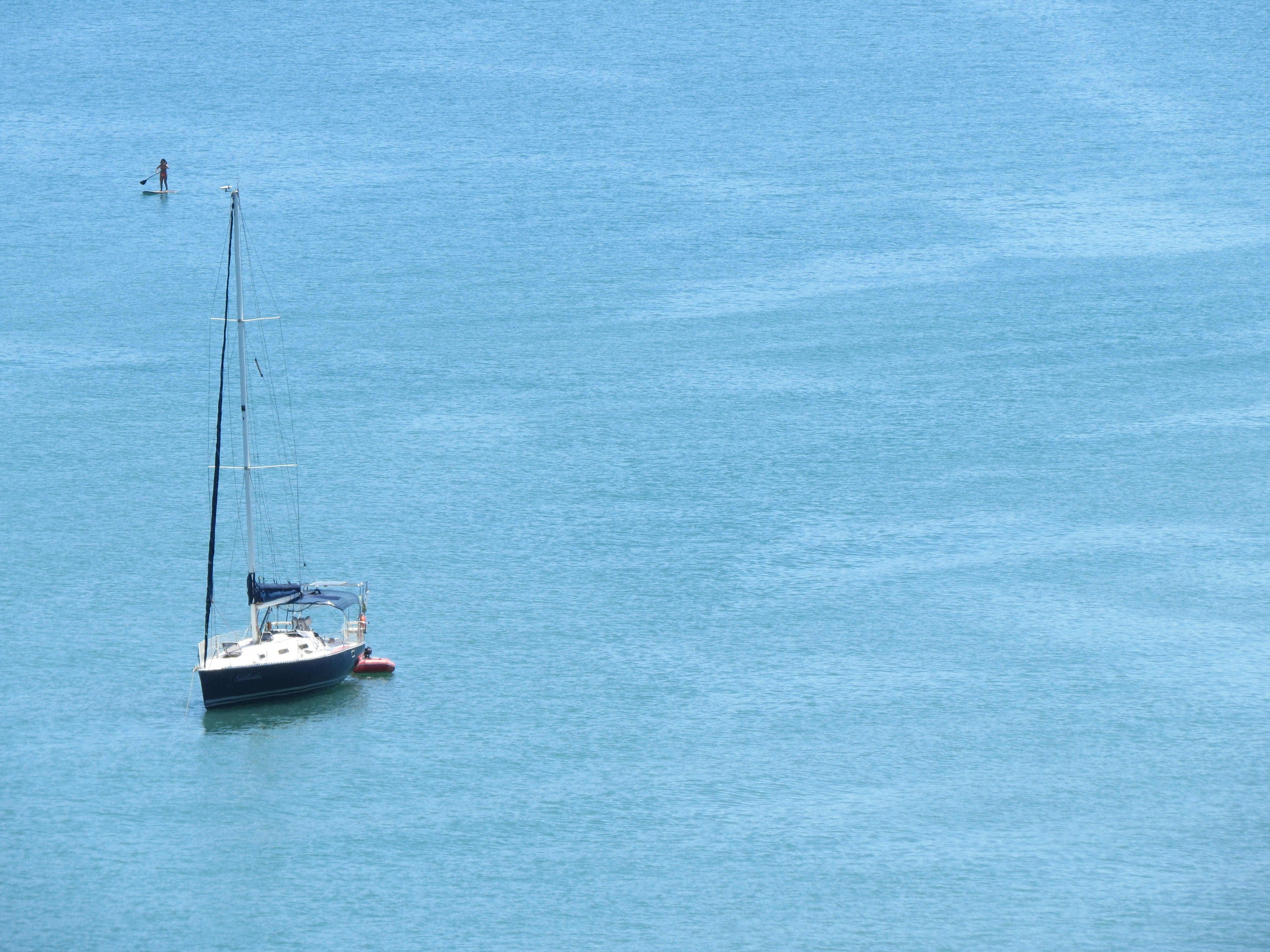 vision, travel, achievement, interdependence, dom, blue, loneliness, water, sustainability, mode of transportation, sailboat, high angle view, sailing, HD Wallpaper