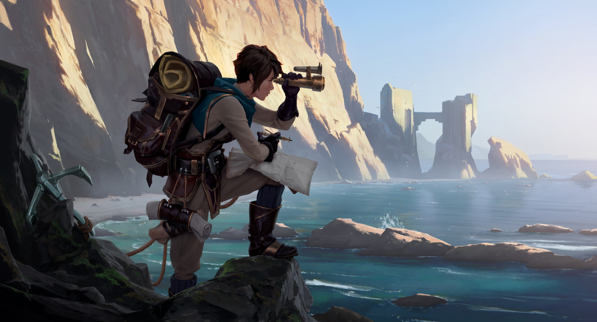 1080P, Woman, Legends of Runeterra, Water, Video Game, HD Wallpaper