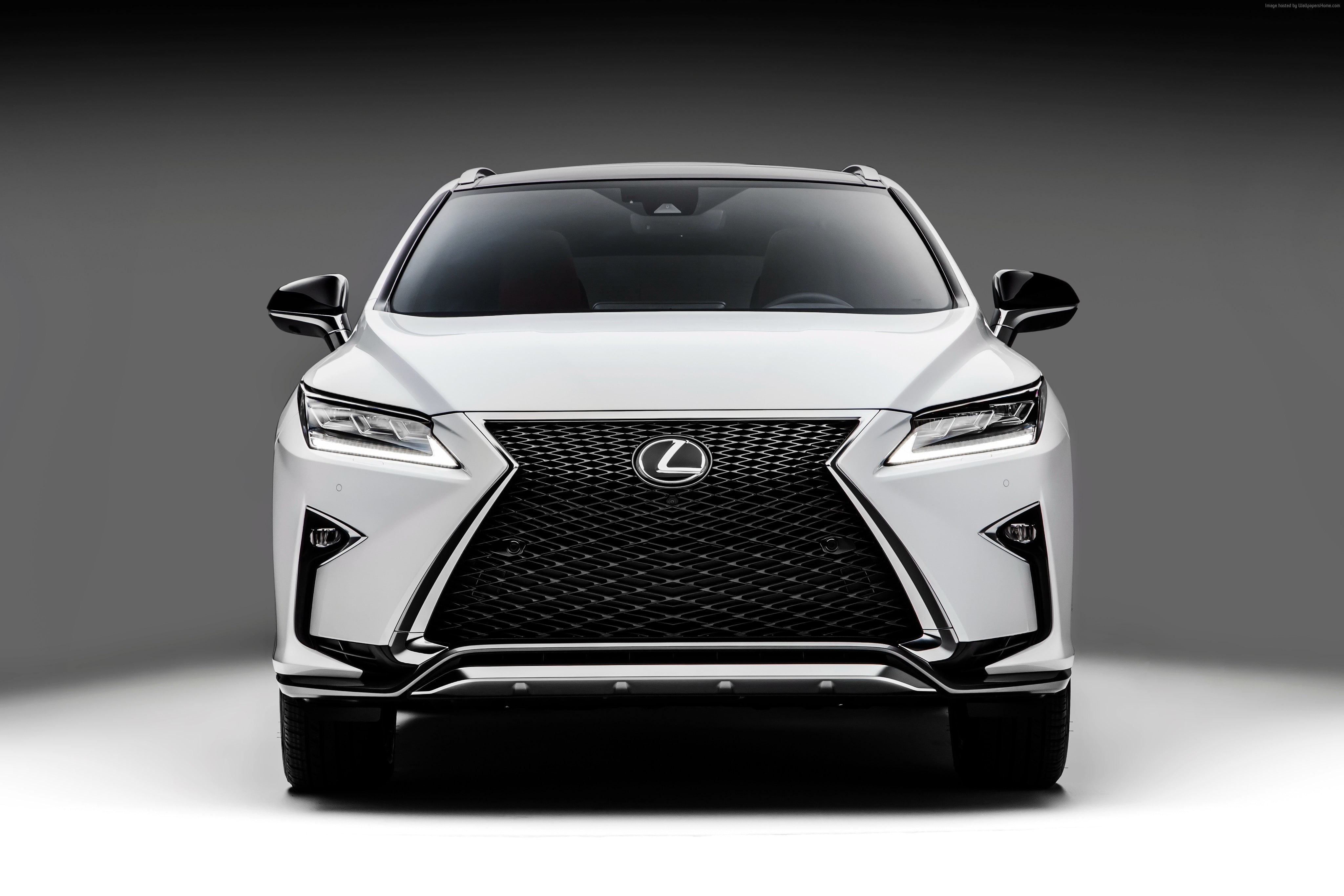 supercar, white, Lexus RX 350, 4K, test drive, luxury cars, HD Wallpaper