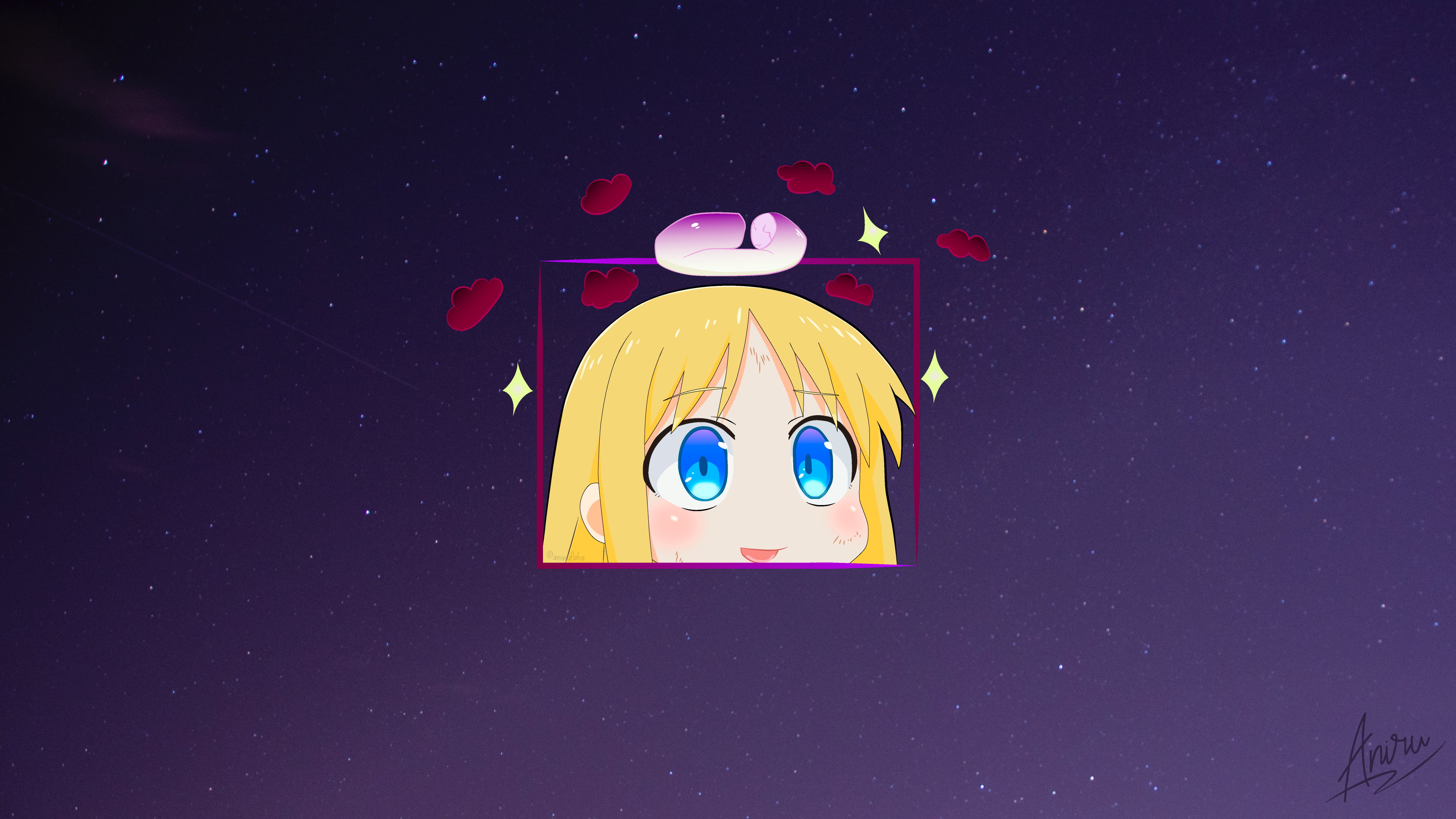 4K, anime girls, Crimvael, anime, anime boys, Interspecies Reviewers, HD Wallpaper