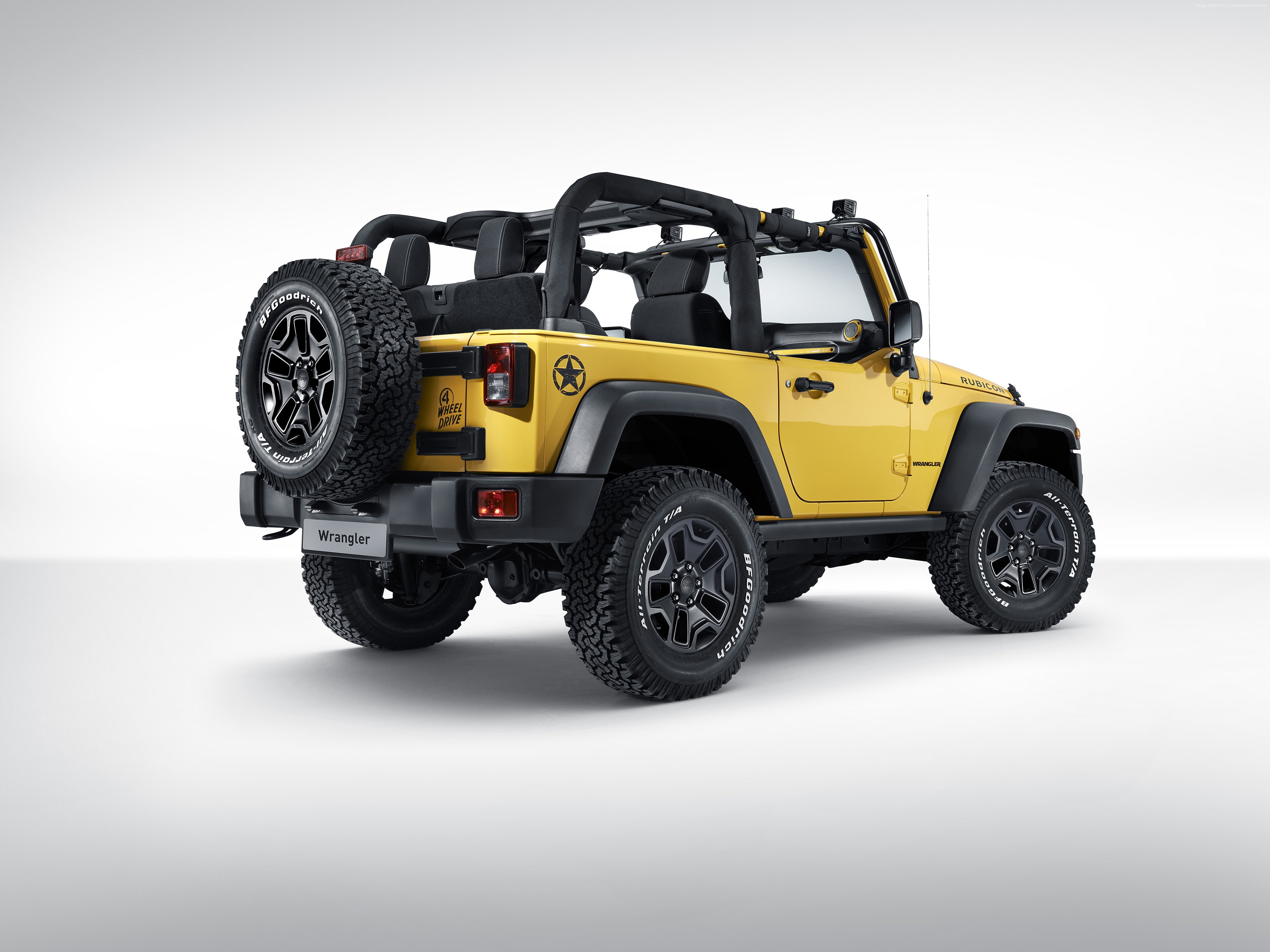 Jeep Wrangler Rubicon Rocks Star, 4K, test drive, SUV, crossover, 2015 cars, review, HD Wallpaper