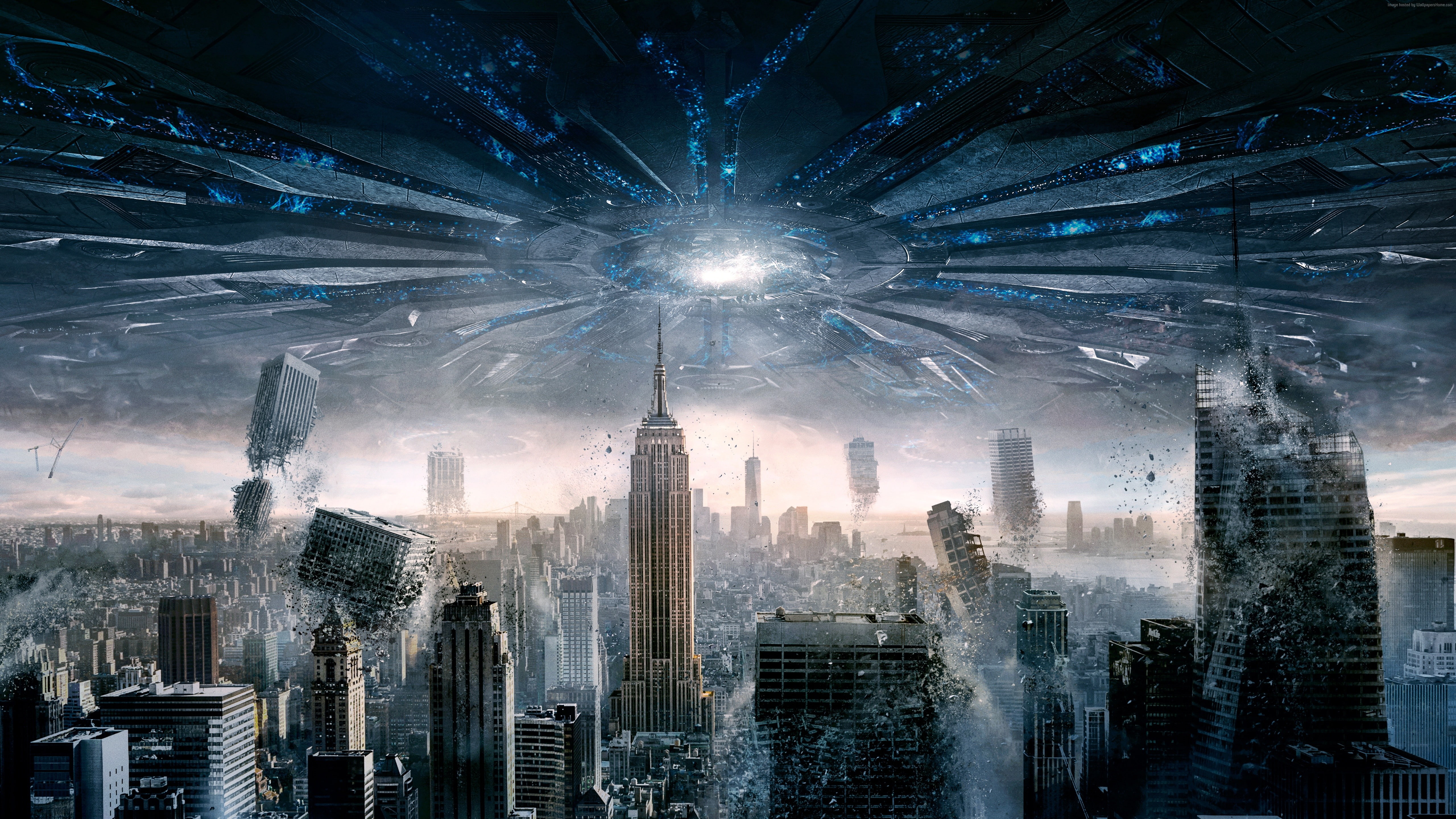 Independence Day: Resurgence, best movies 2016, 5K, new york, HD Wallpaper