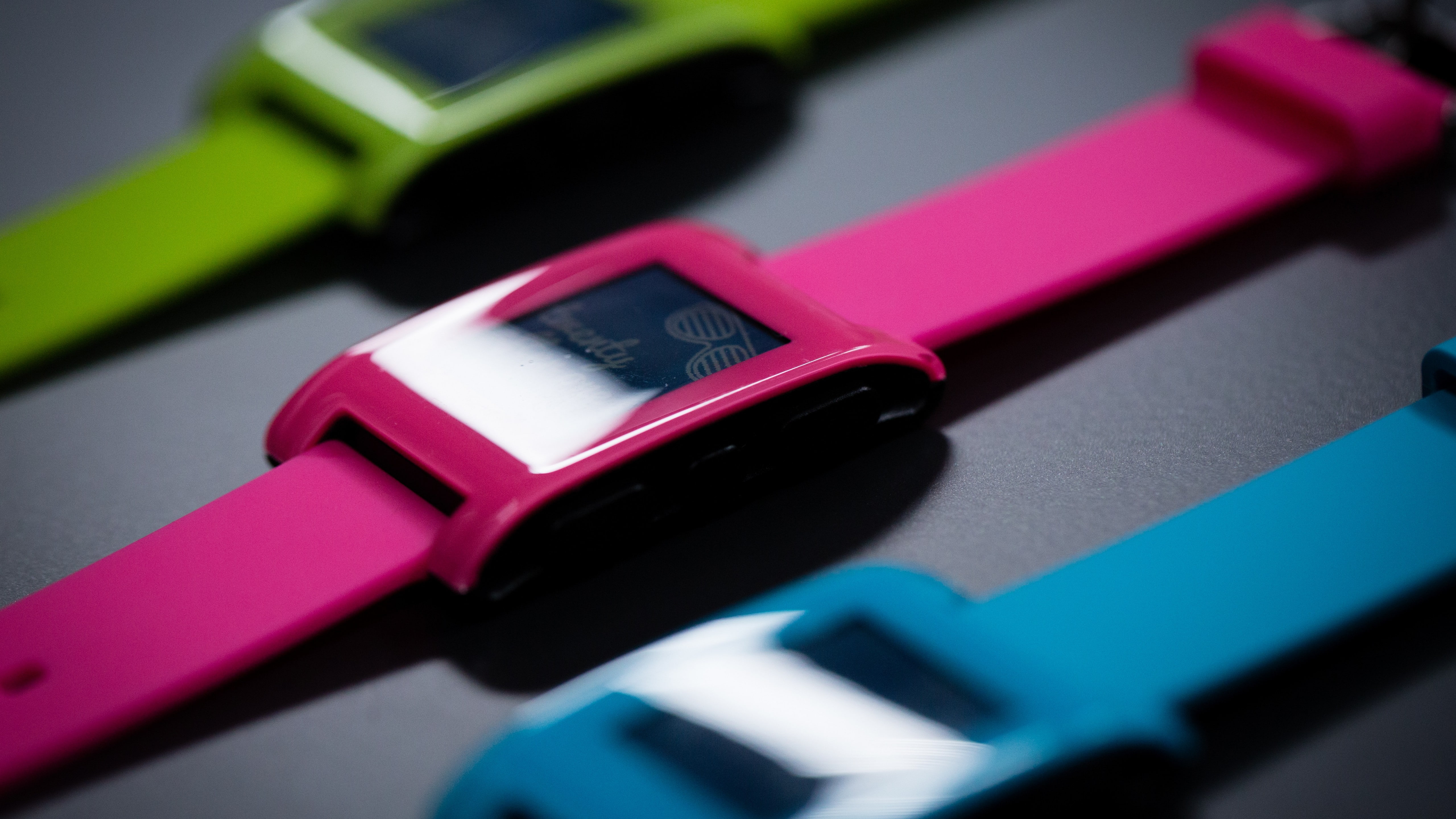 display, photo, silver, shallow, limited edition, green, review, blue, focus, 5K, pink, e-paper, watches, Pebble Smartwatch, smartwatches, black, Pebble, HD Wallpaper