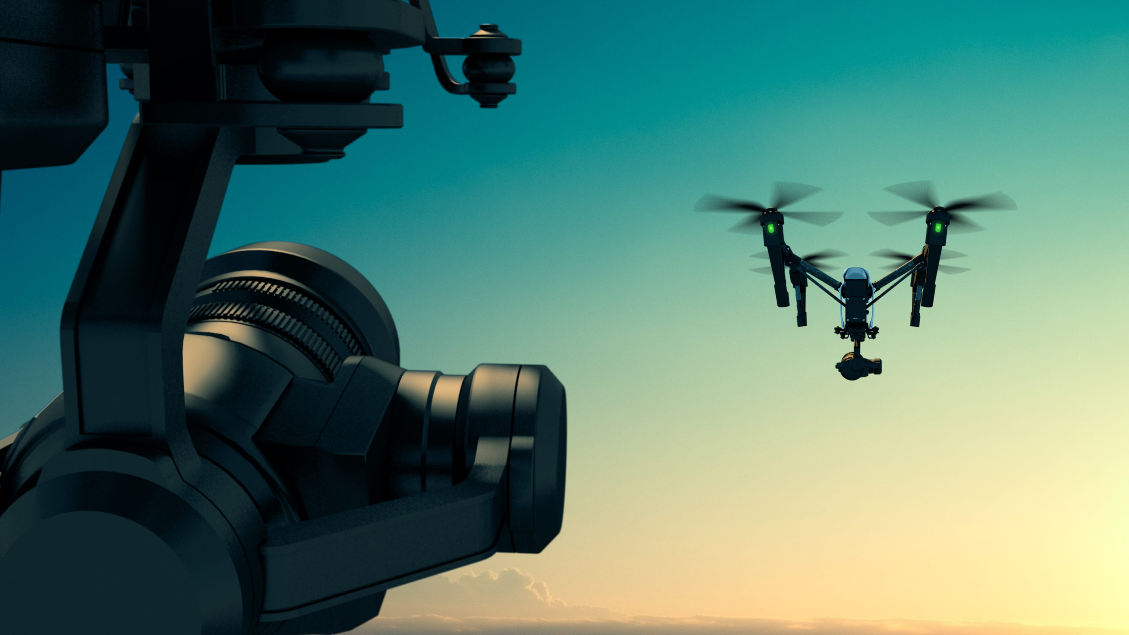architecture, flight, outdoors, dji, mid-air, air vehicle, drone, flying, camera - photographic equipment, 4K, no people, nature, photography themes, inspire, HD Wallpaper